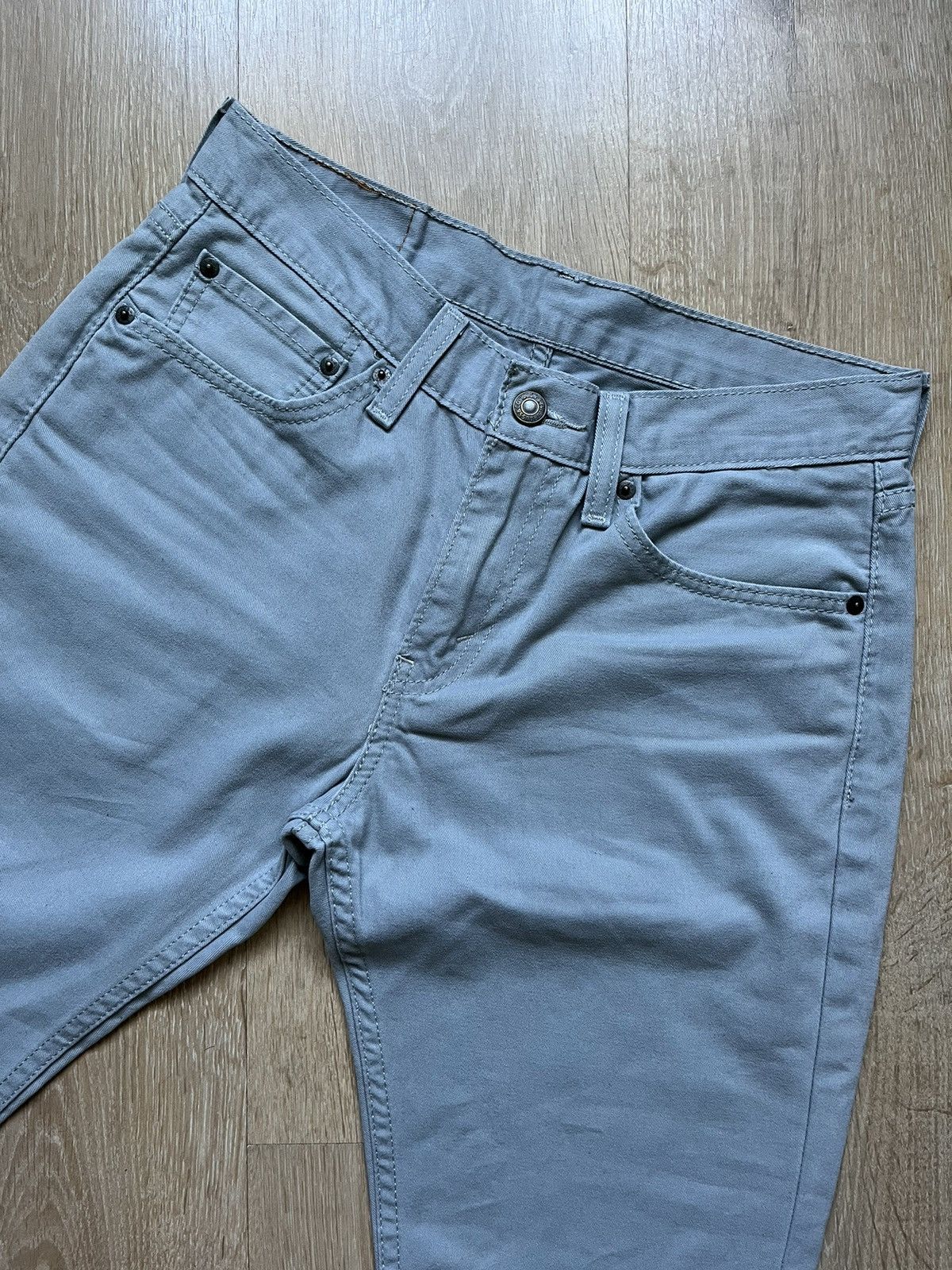 Levi's RARE ❗️LEVIS X STUSSY 511 LOGO JEANS Size US 30 / EU 46 - 4 Thumbnail