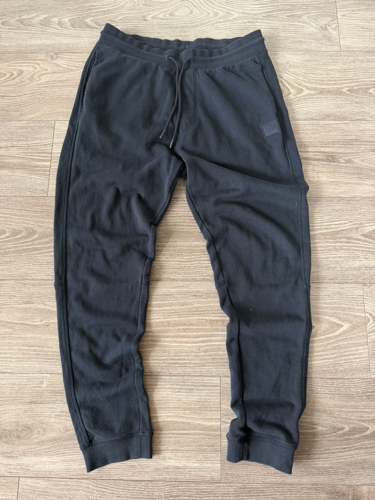 Hugo Boss Hugo Boss Deep Dark Blue Casual Luxury Sweatpants Joggers Size US 32 / EU 48 - 10 Thumbnail