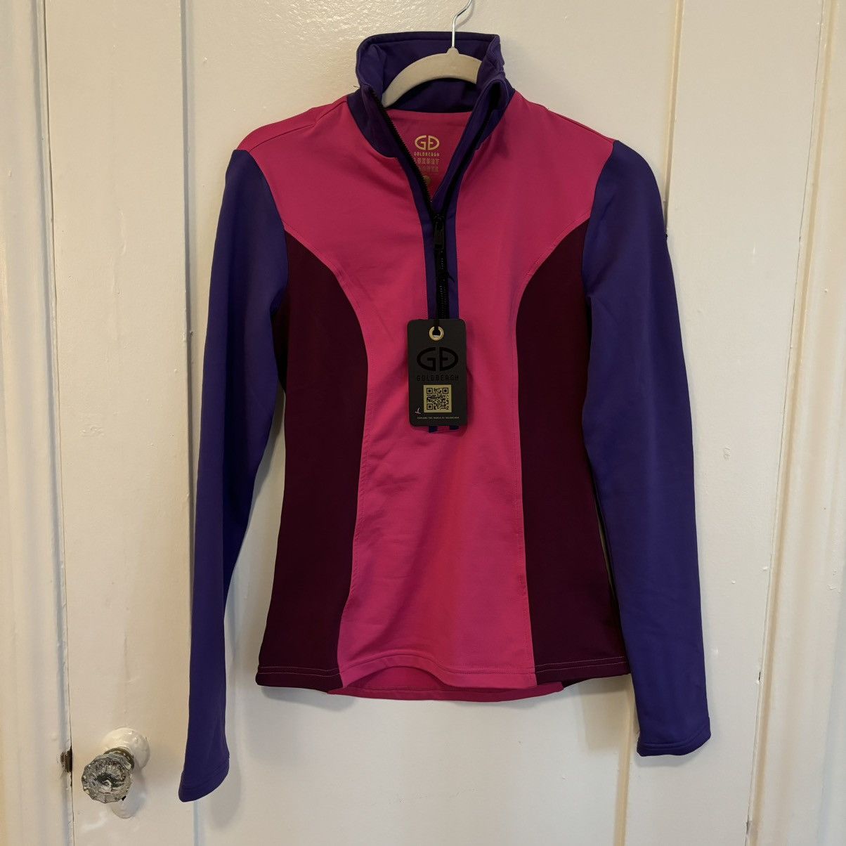Goldbergh NWT Goldbergh Luxury Sports Pony Pink Disco Pully Size S Size S / US 4 / IT 40 - 1 Thumbnail
