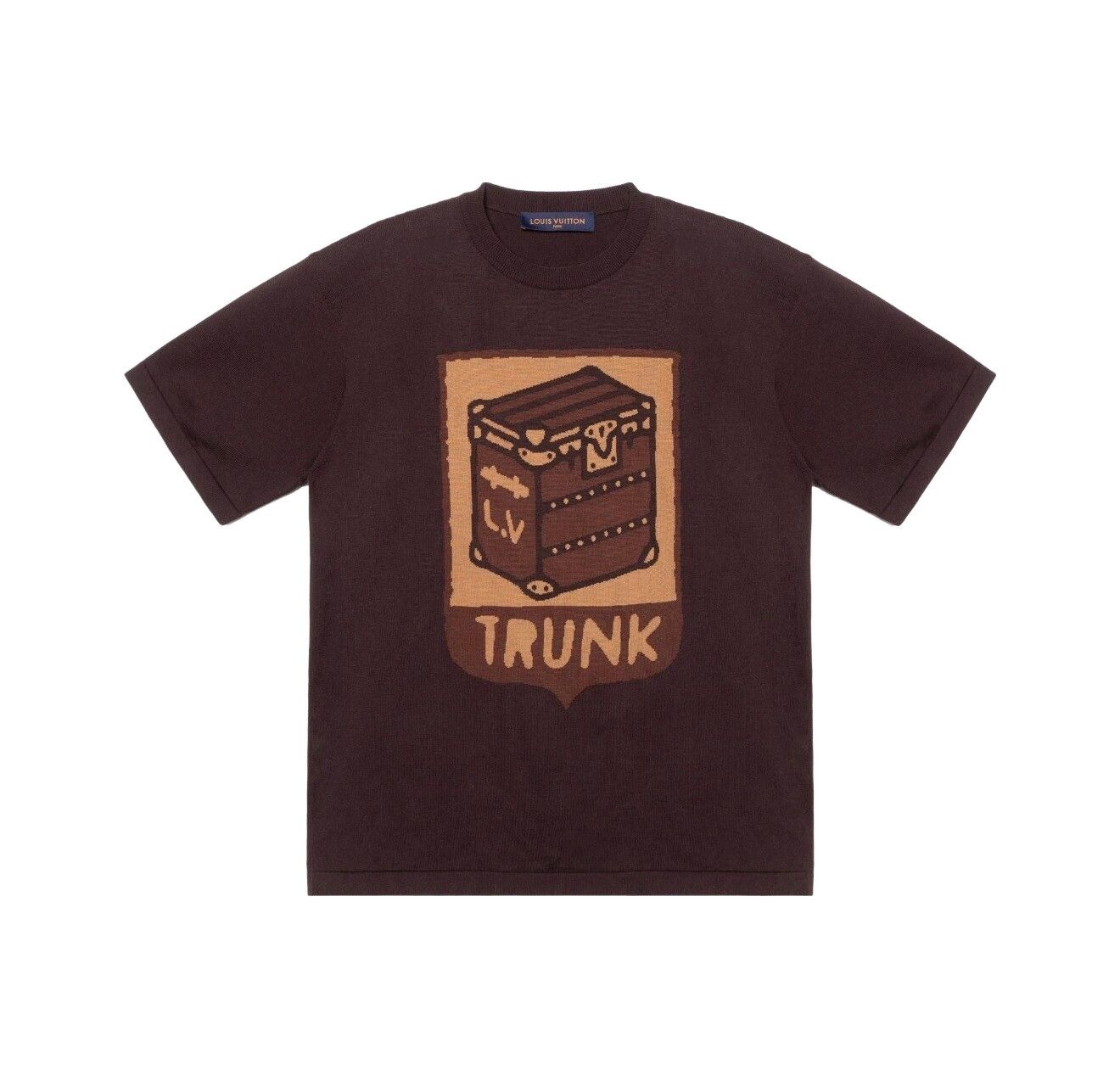 Louis Vuitton Louis Vuitton Pharrell Trunk Lovers Knit T-Shirt 4XL Size US XXL / EU 58 / 5 - 1 Thumbnail