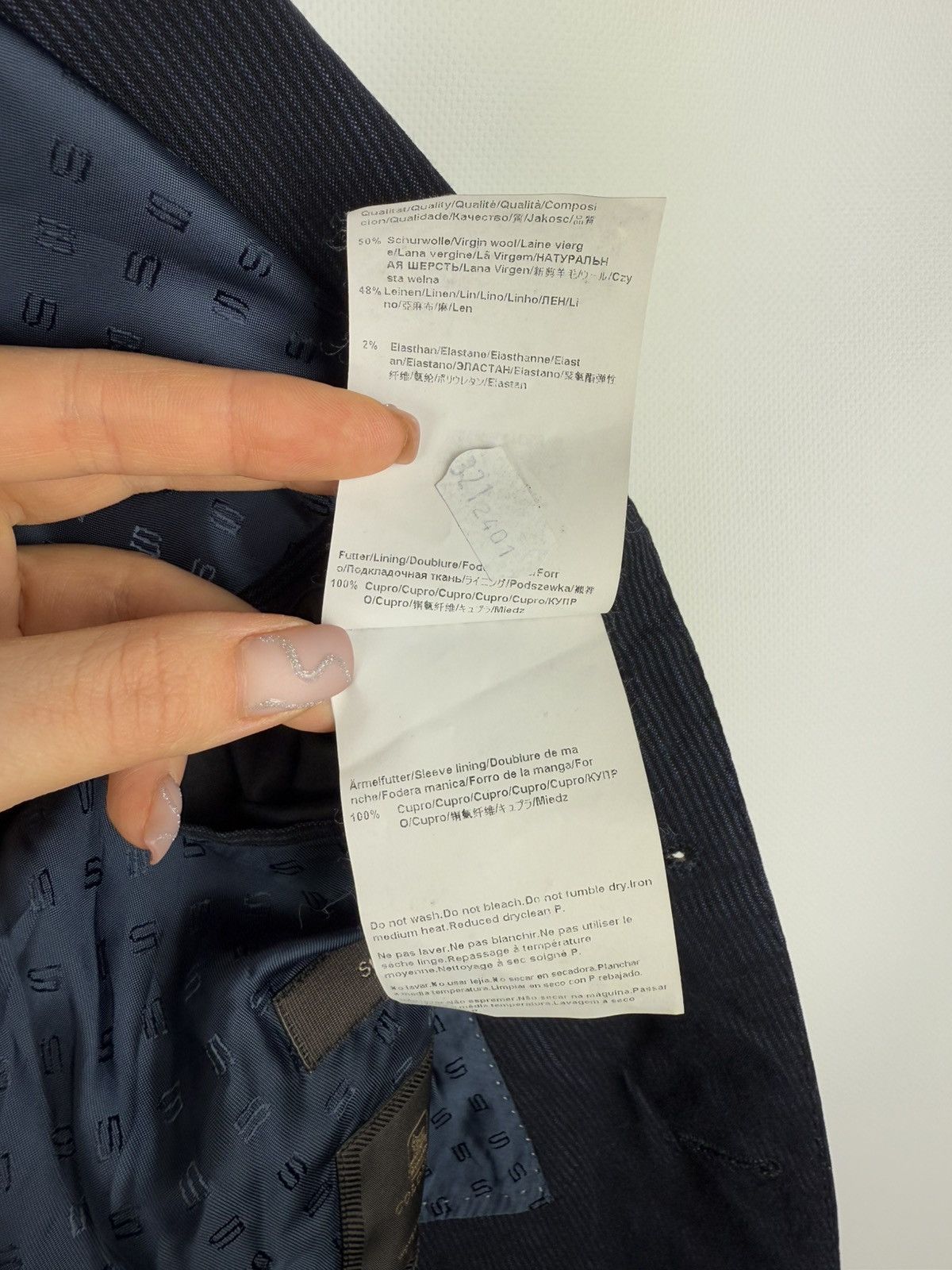 Hugo Boss Hugo Boss Selection Maison/Court Wool Blazer Jacket Size 38R - 22 Thumbnail