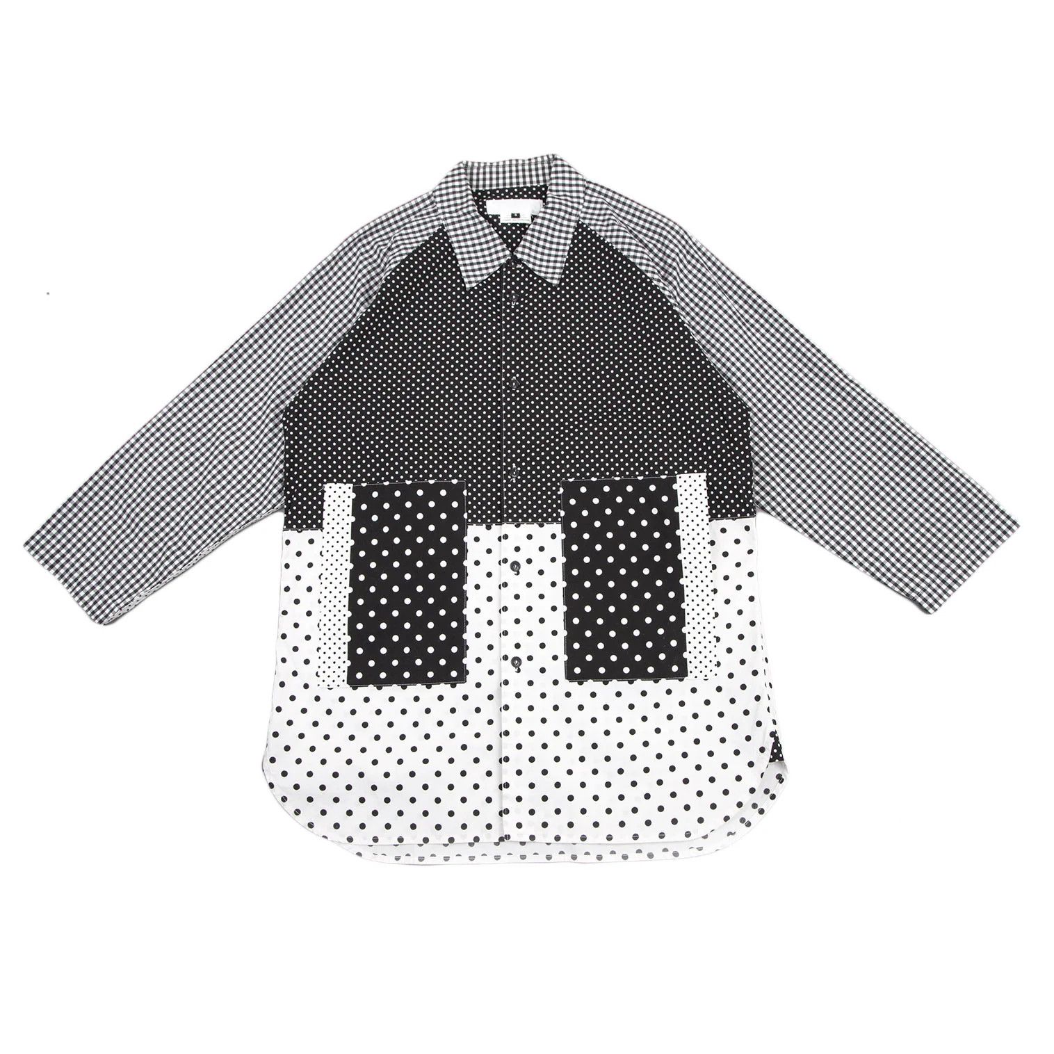 Ganryu Black and White Gingham Check Shirt Size S Size US S / EU 44-46 / 1 - 1 Thumbnail