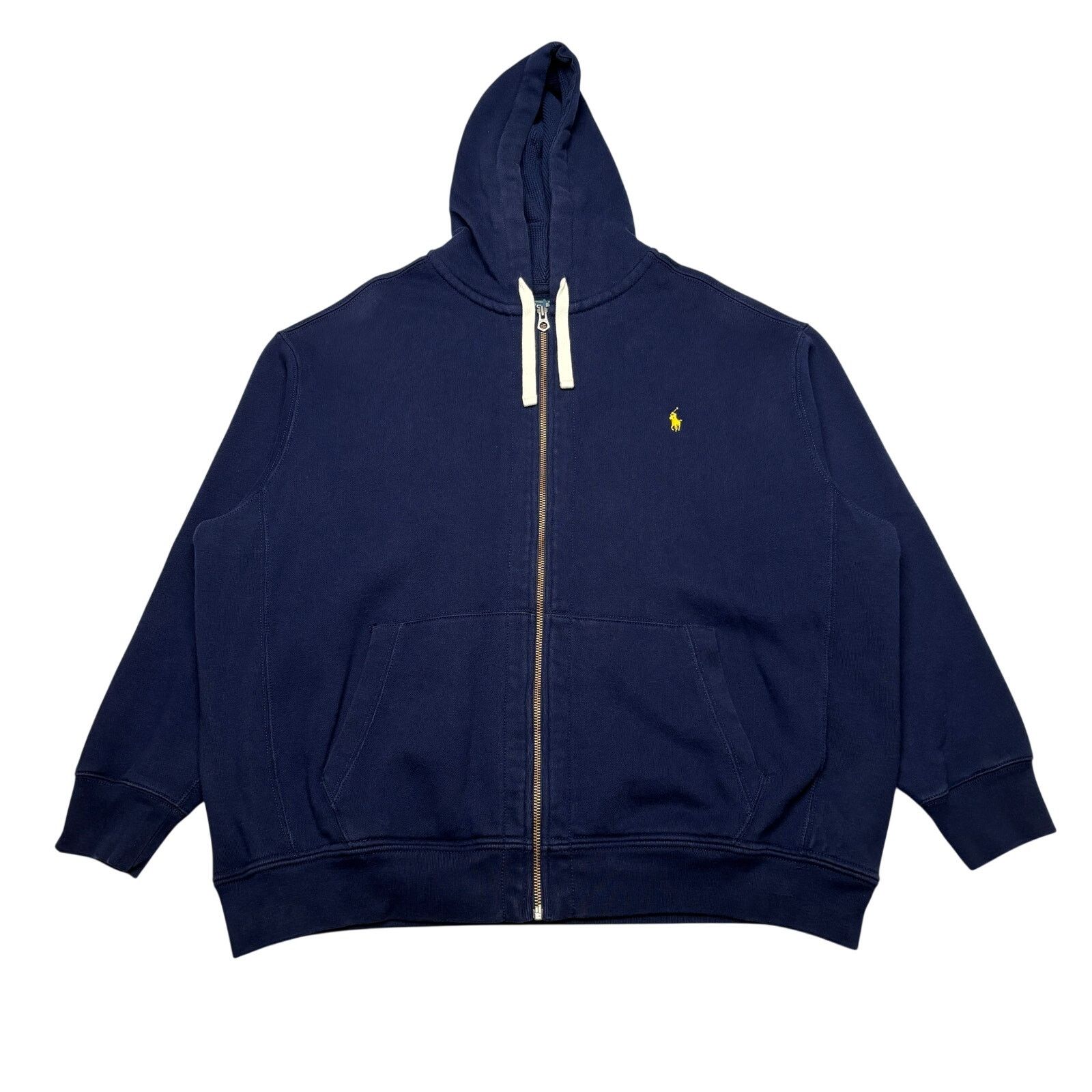 Polo Ralph Lauren VTG Polo Ralph Lauren Full Zip Thermal Hood Hoodie Men's 3XB Size US XXL / EU 58 / 5 - 1 Thumbnail