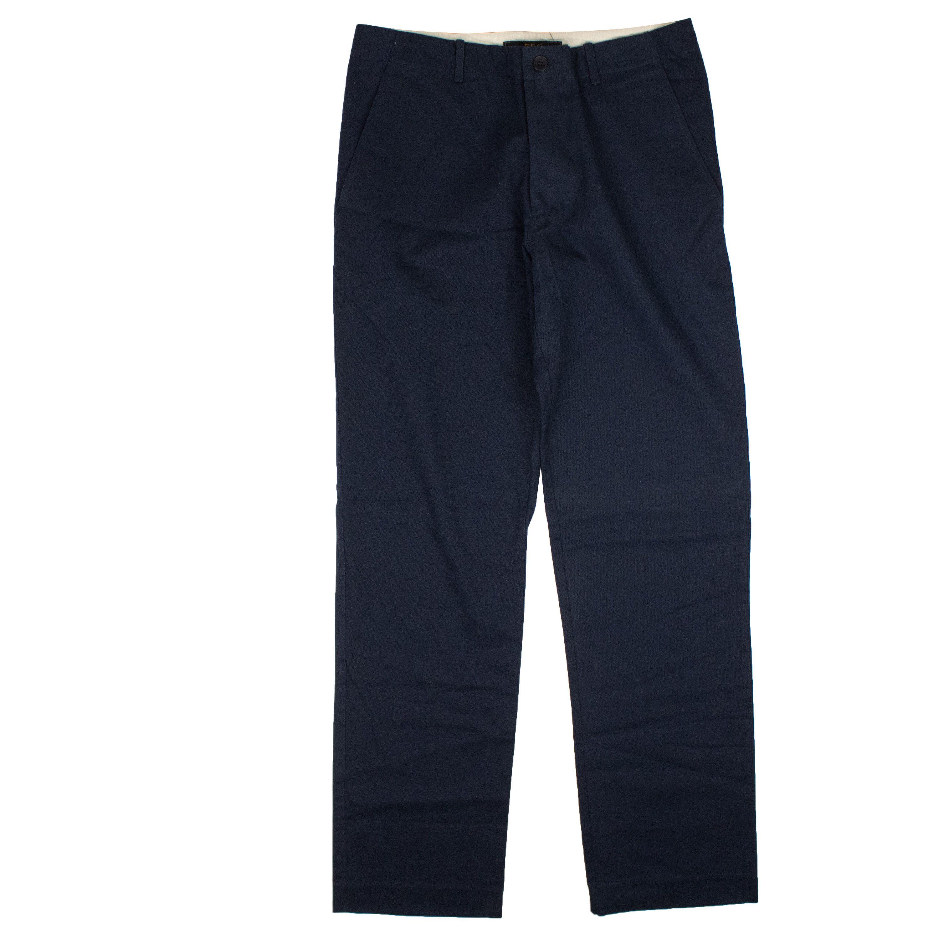 image of Freemans Sporting Club Navy Blue Tweed Acaademy Wool Pants Size 32, Men's