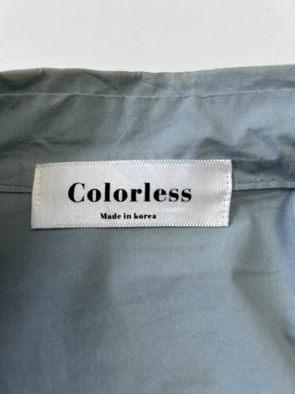 Girl Skateboards COLORLESS ZIPPER BAGGY COLLAR SHIRT Size ONE SIZE - 4 Thumbnail