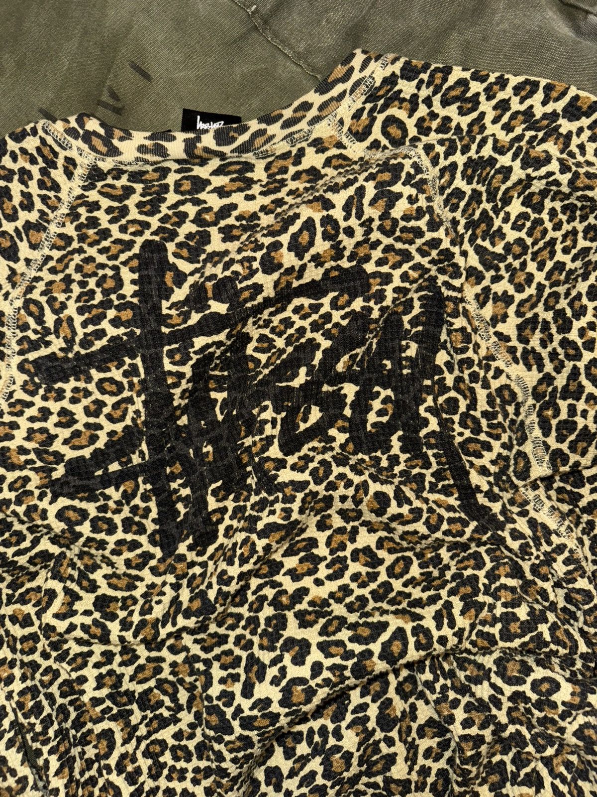 Stussy Stussy Basic Thermal Leopard Size US L / EU 52-54 / 3 - 8 Thumbnail