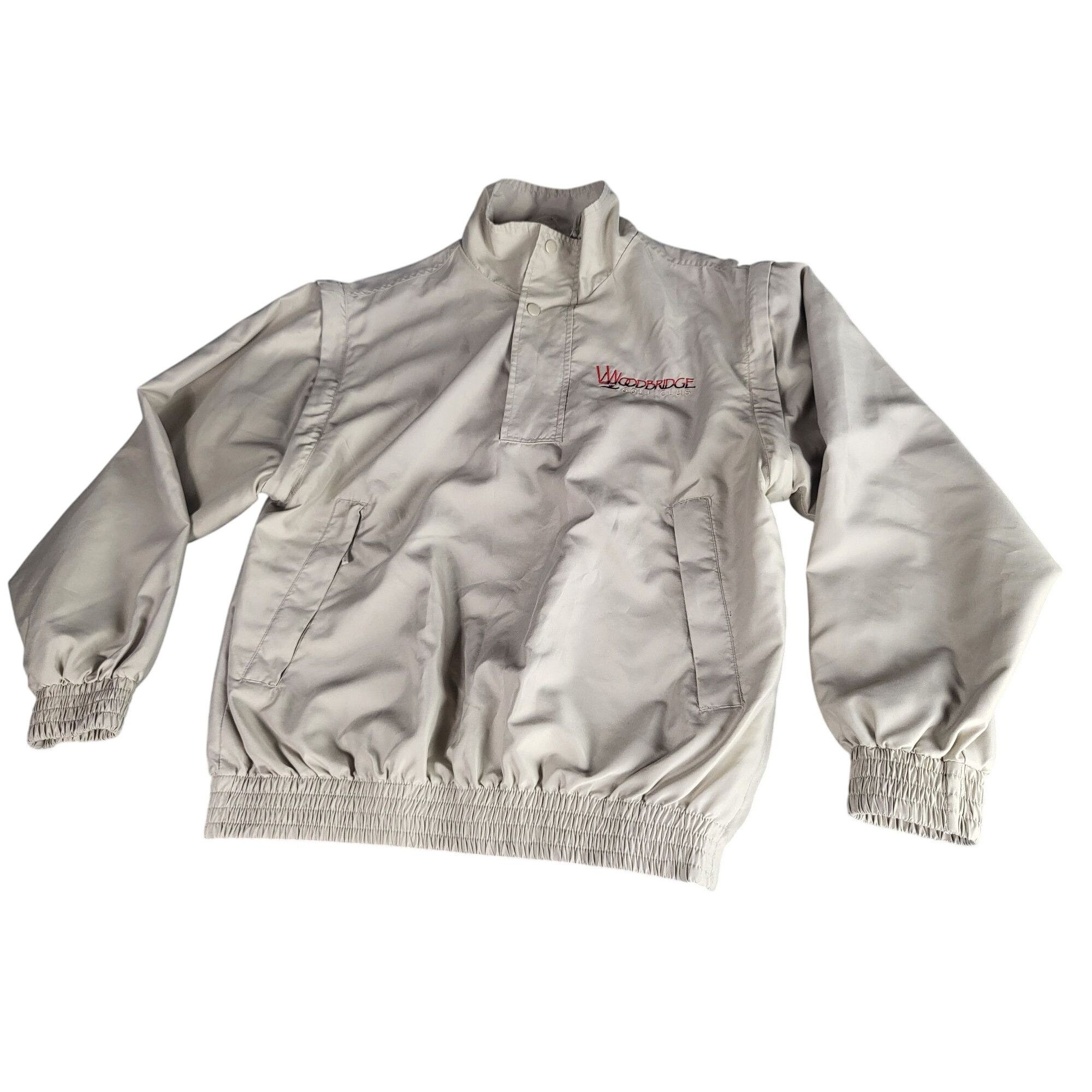 Tres Bien Tres Bien Golf Jacket Men Sz M Khaki Woodbridge Golf Club Sn Size US M / EU 48-50 / 2 - 1 Thumbnail