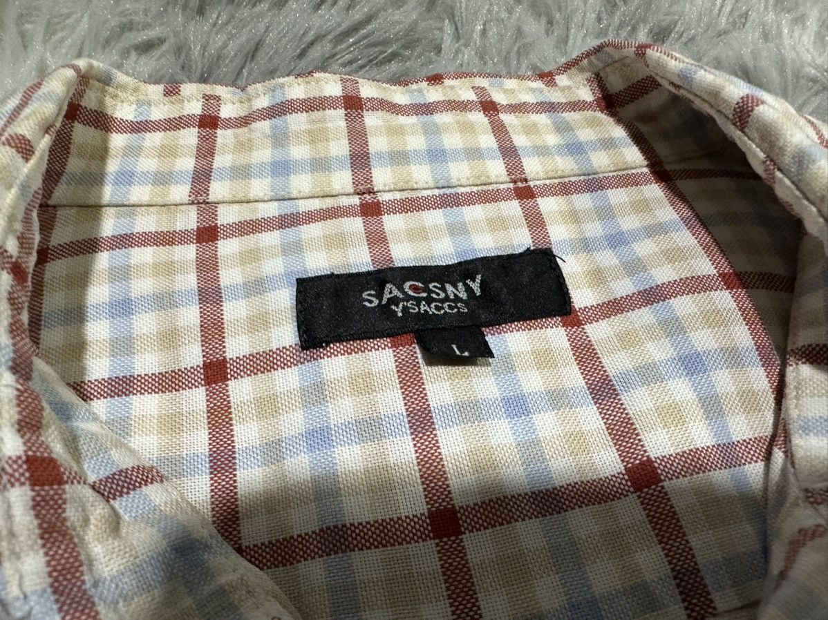 Yohji Yamamoto 🔥Vintage Sacsny Y’Saccs By Yohji Yamamoto Shirt Short Sleeve Size US L / EU 52-54 / 3 - 3 Thumbnail