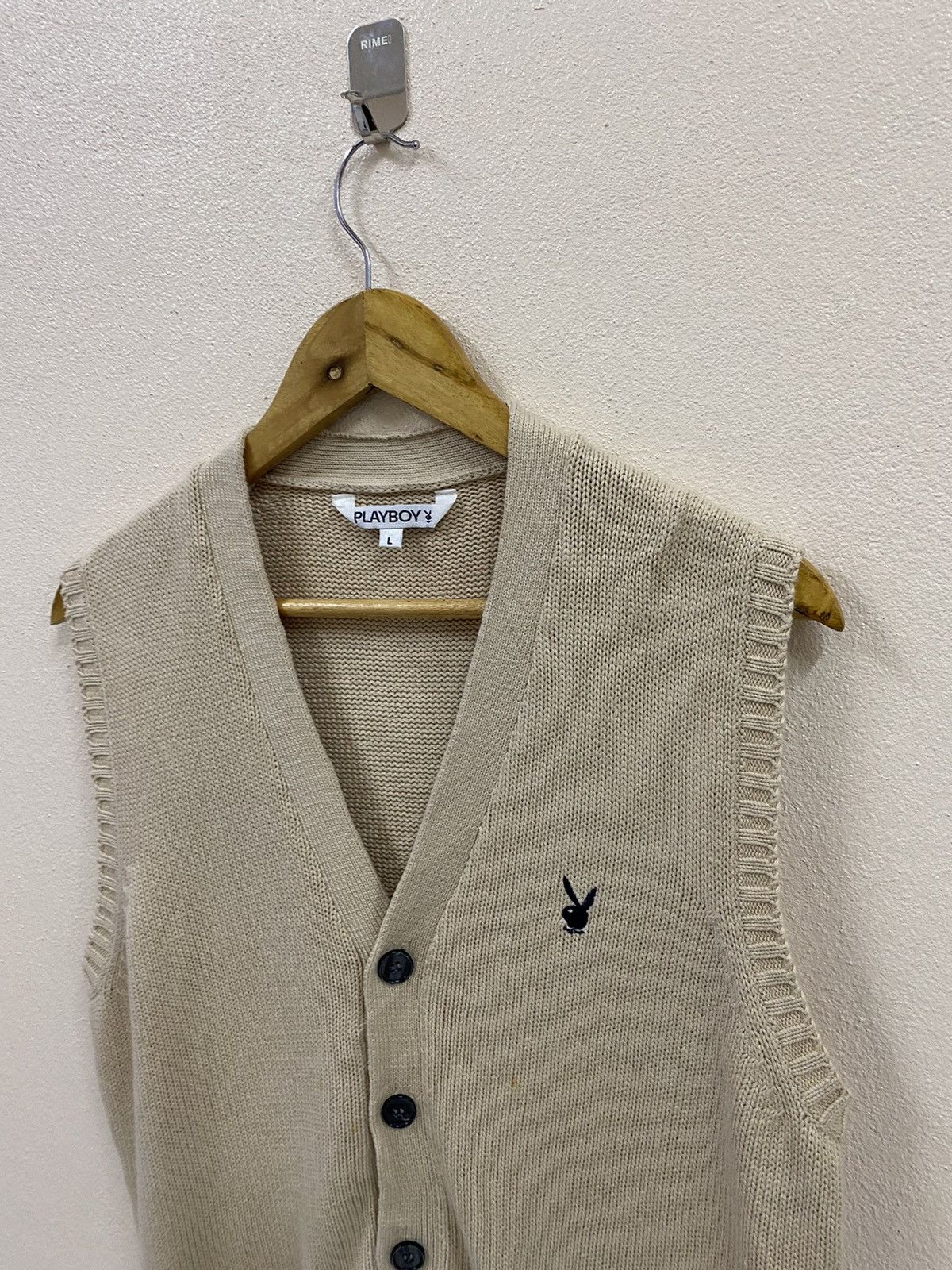 Playboy × Vintage Vtg Playboy Knit Vest Size US L / EU 52-54 / 3 - 3 Thumbnail