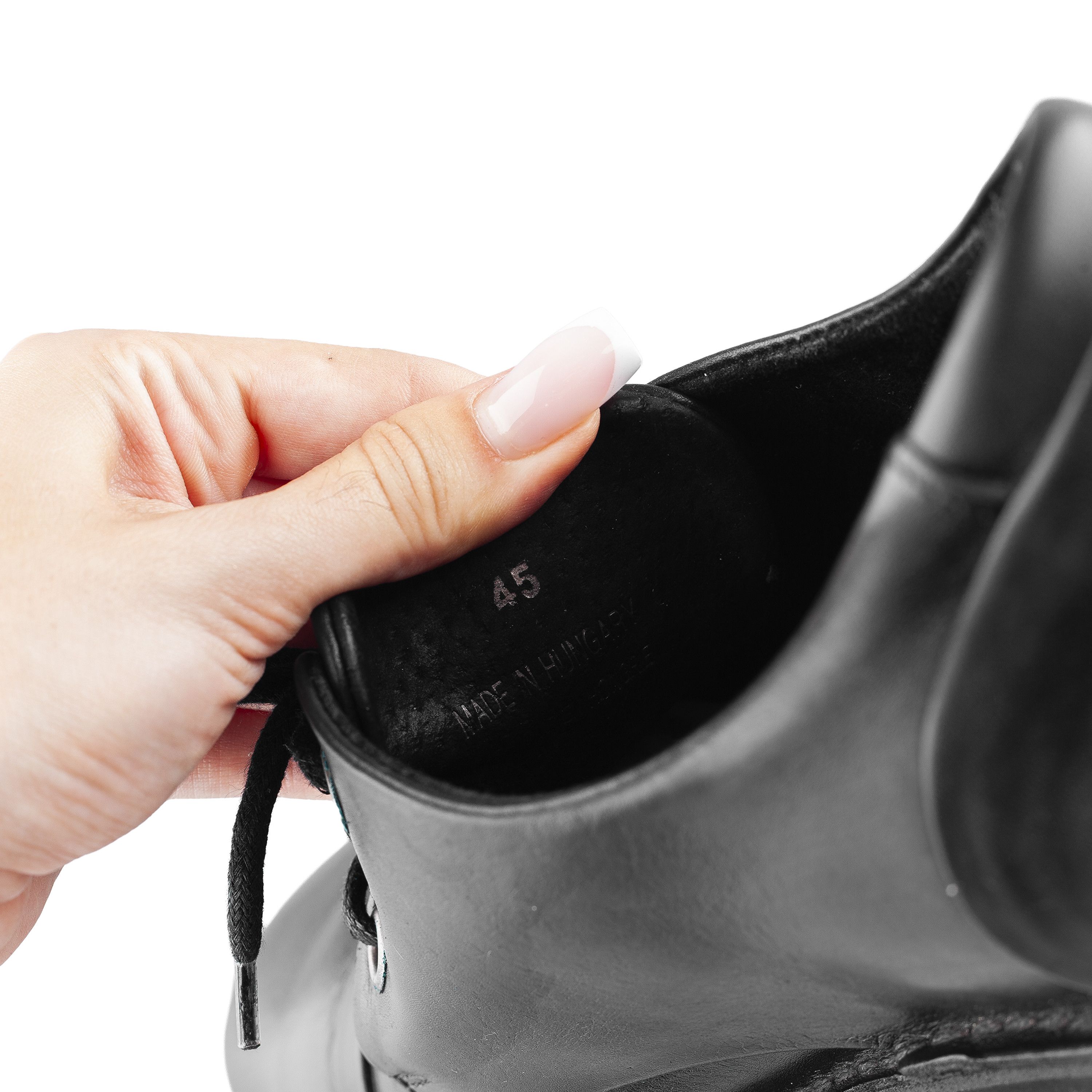 Diesel Diesel Hardkor Steel Low Black Leather Cap Toe Shoes Size US 12 / EU 45 - 11 Thumbnail