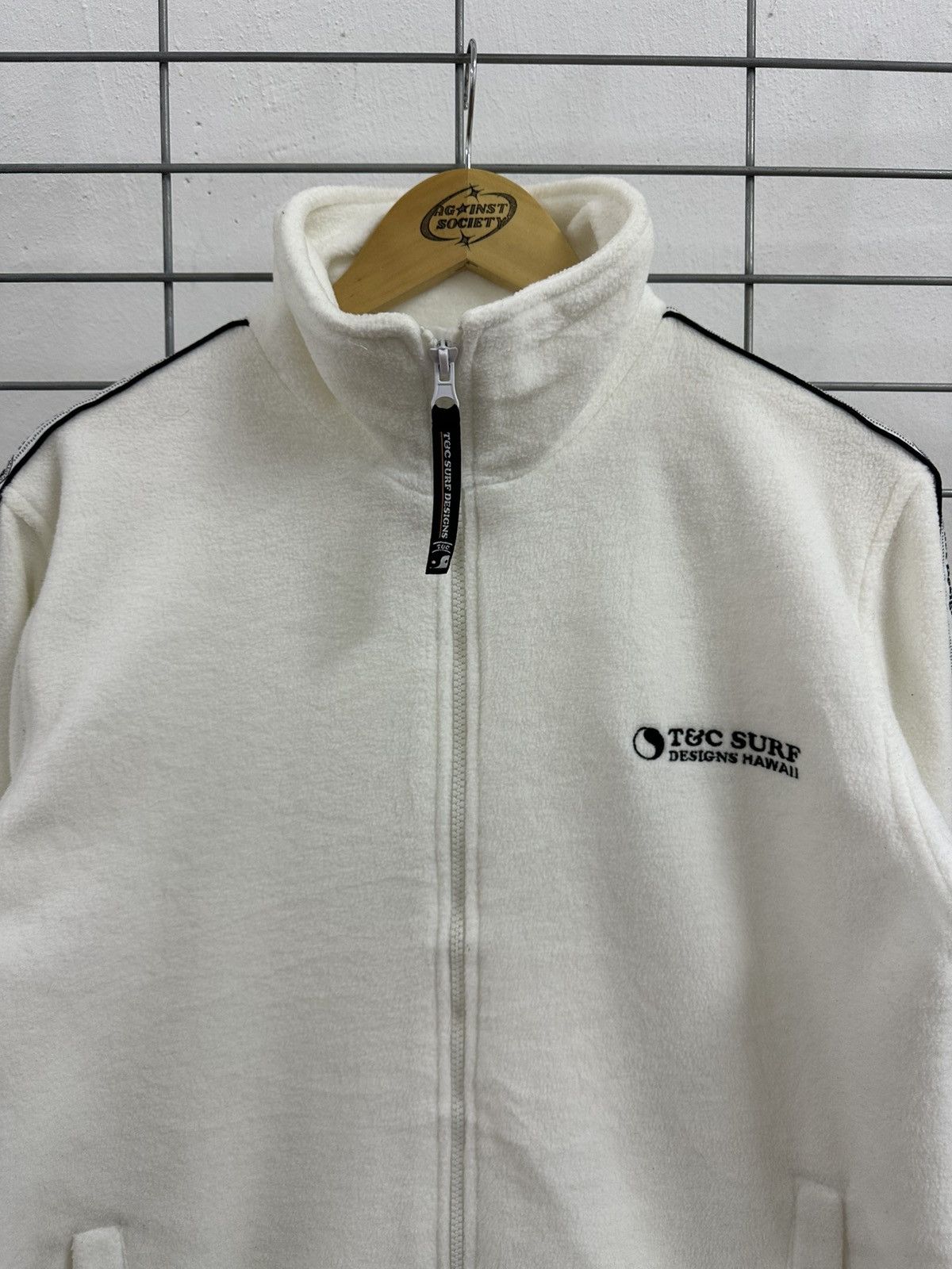 Other Rare Beauty T&C Surf Design Hawaii Side Tape Fleece Jacket Size US M / EU 48-50 / 2 - 4 Thumbnail