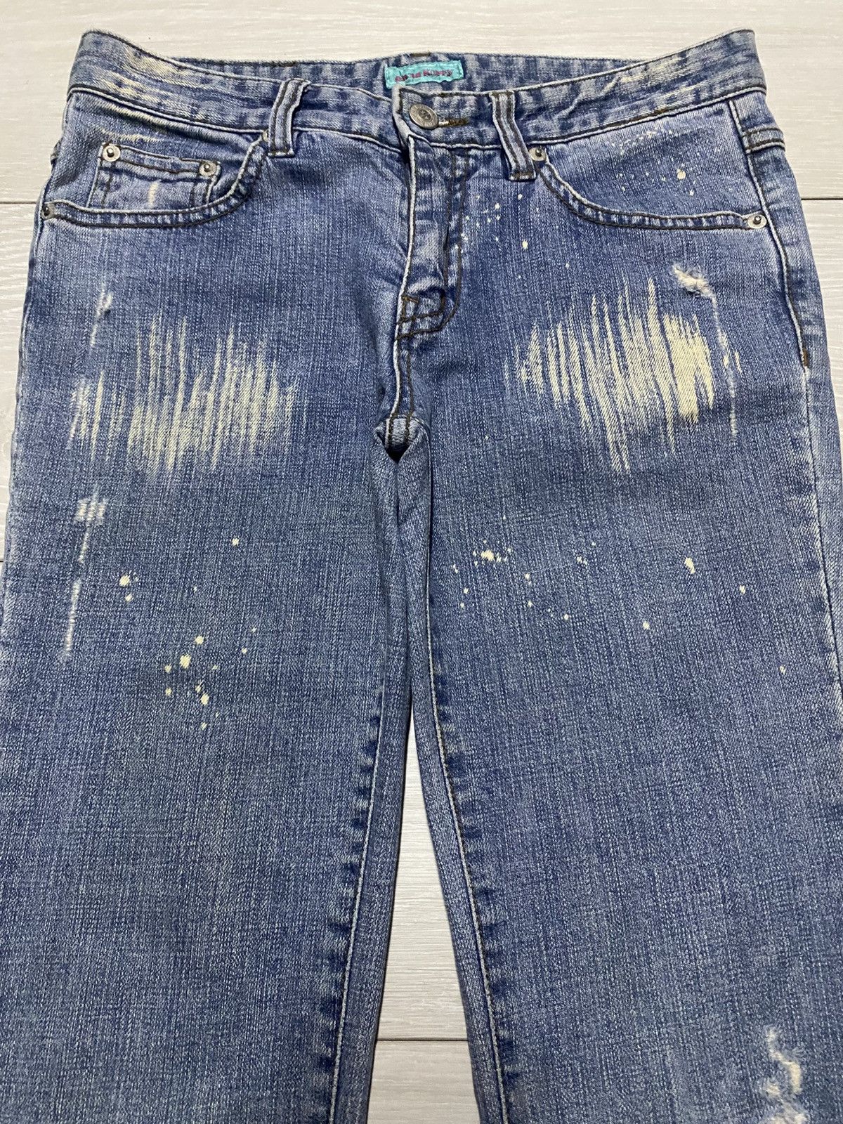 Japanese Brand Woman Vintage Japanese Brand Anna Kerry Distressed Jeans Size US 28 / EU 44 - 3 Thumbnail