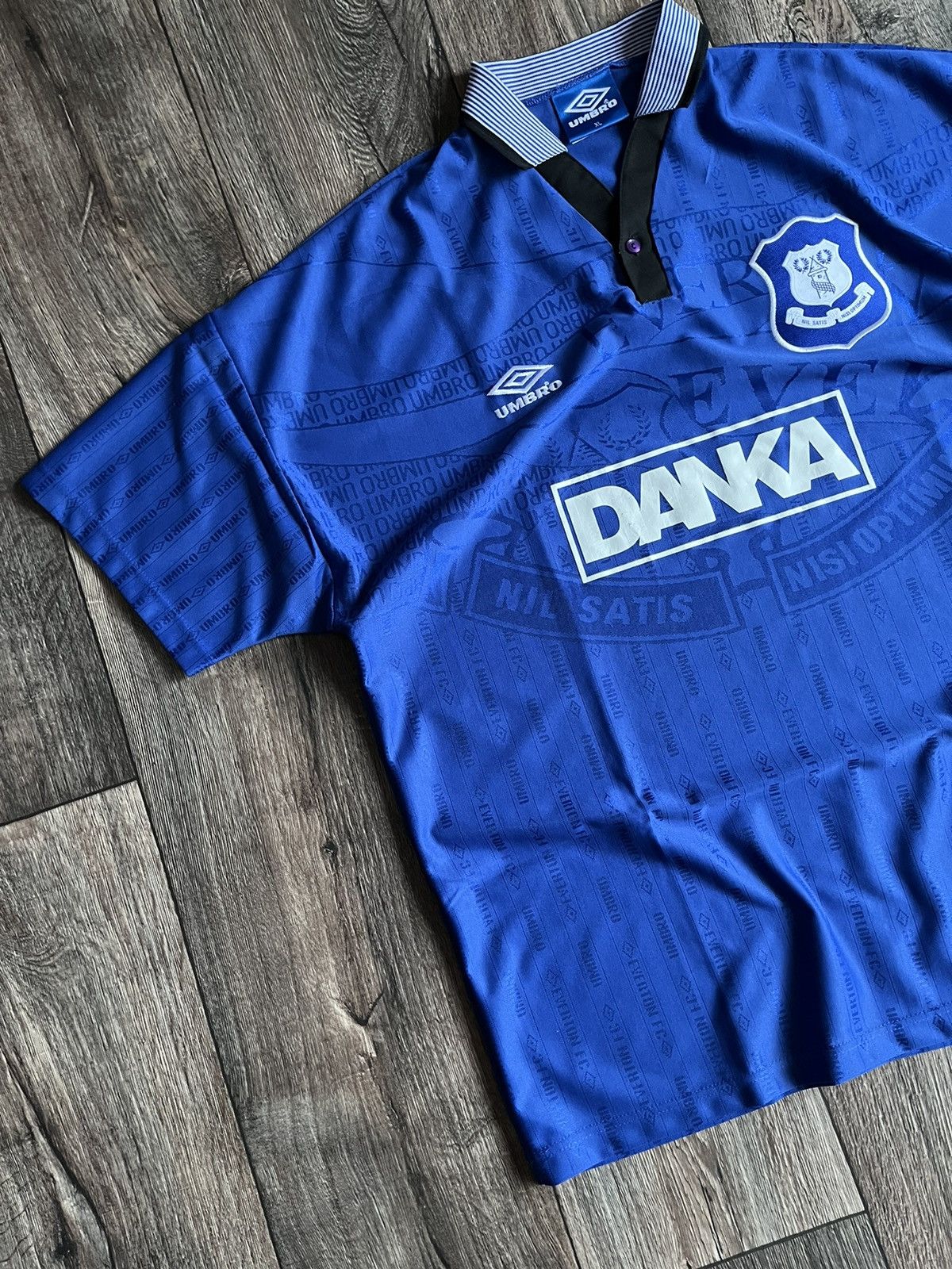 Umbro × Vintage Vintage Umbro Everton Home Jersey Football Jersey 1995-1997 Size US XL / EU 56 / 4 - 3 Thumbnail