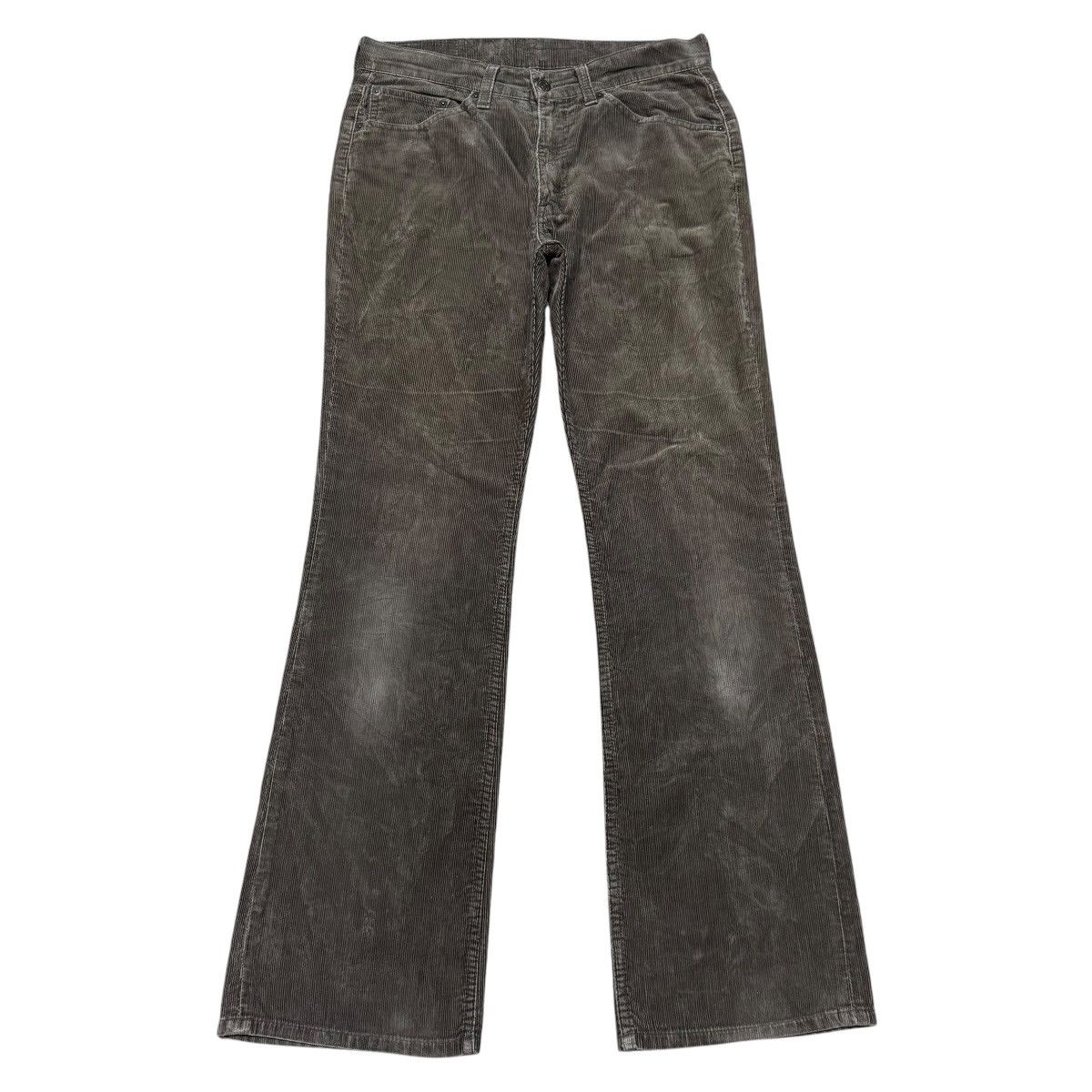 Levi's Vintage Levis 517 Brown Corduroy Flare Jeans Hedi Slimane Size US 32 / EU 48 - 2 Thumbnail