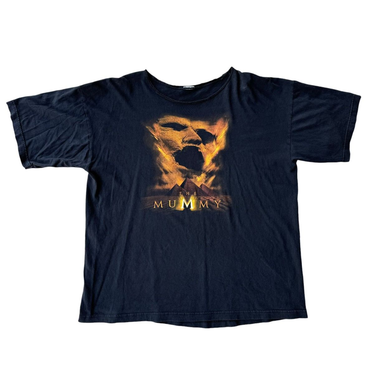 Vintage 1999 The Mummy Movie Promo Tee Shirt Scary Horror Halloween Size US XL / EU 56 / 4 - 1 Thumbnail