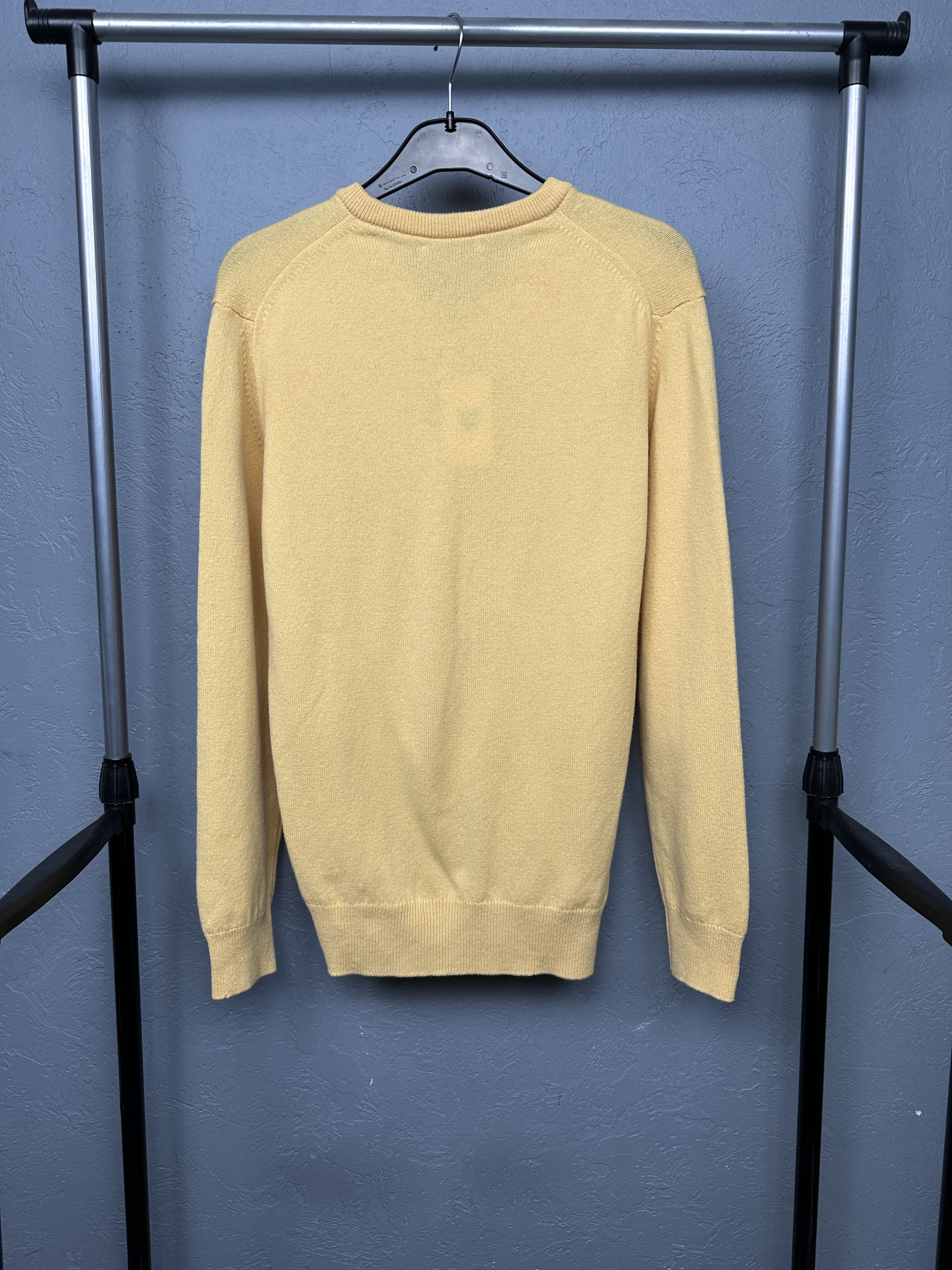 Lyle & Scott NEW!! Lyle & Scott Mens Wool V-Neck Sweater Jumper Size US M / EU 48-50 / 2 - 9 Thumbnail
