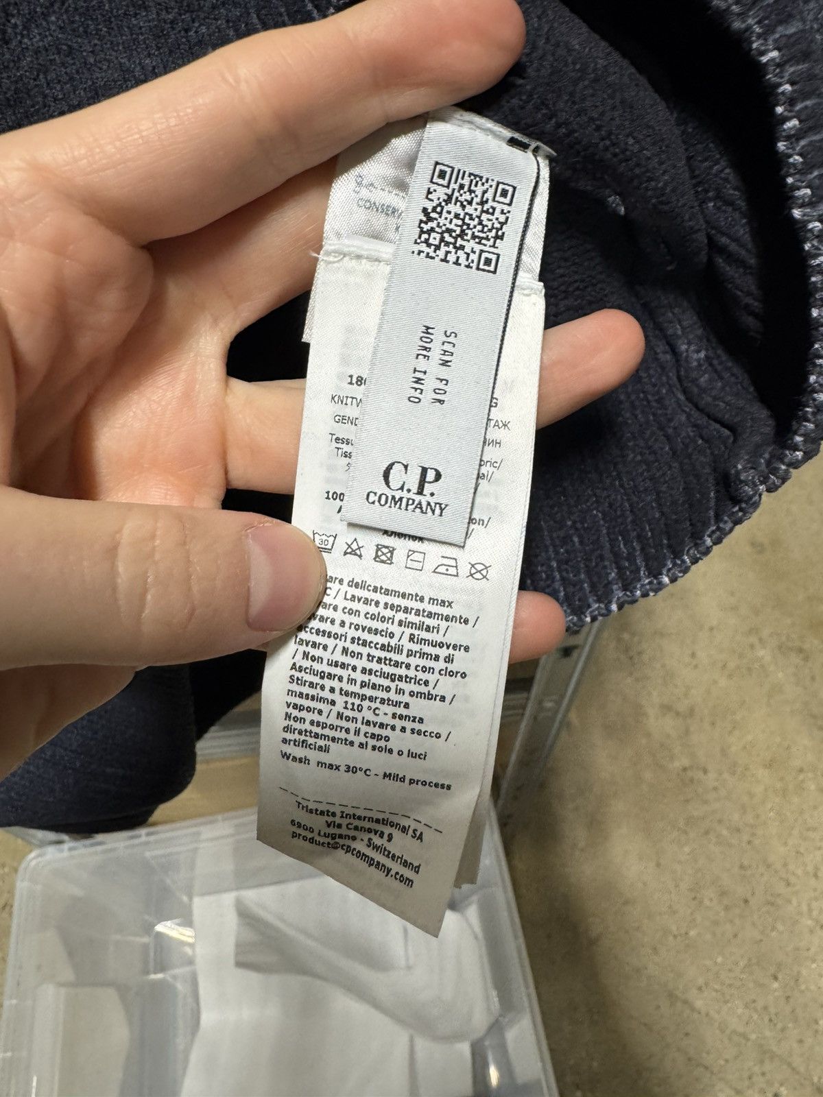 C.P. Company C.P Company Knitted Logo Sweater NEW 450$ Size US M / EU 48-50 / 2 - 5 Thumbnail