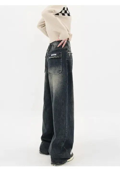 Japanese Brand Denim Baggy Y2K Pants Size 27" / US 4 / IT 40 - 2 Thumbnail