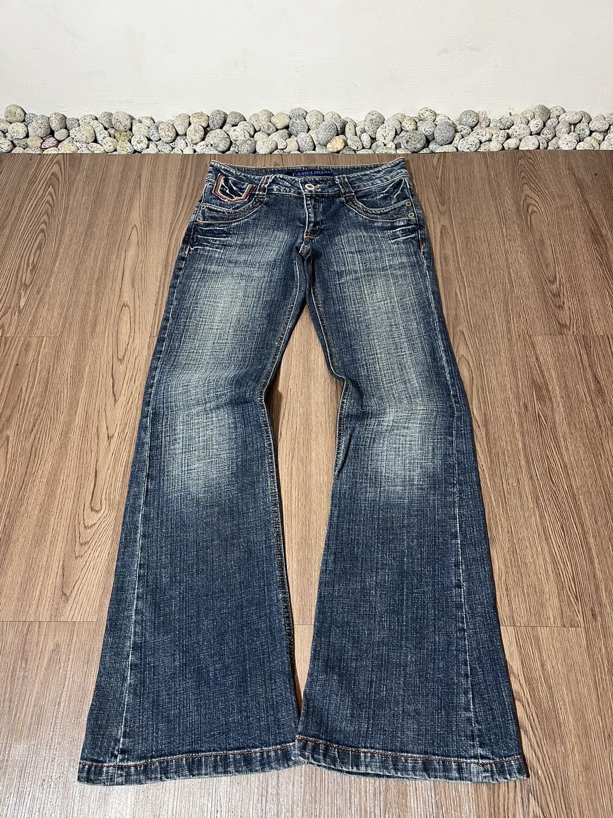 Camel × If Six Was Nine × Japanese Brand Camel Road japan fake pocket flare jeans Ifsixwasnine style Size US 30 / EU 46 - 5 Thumbnail