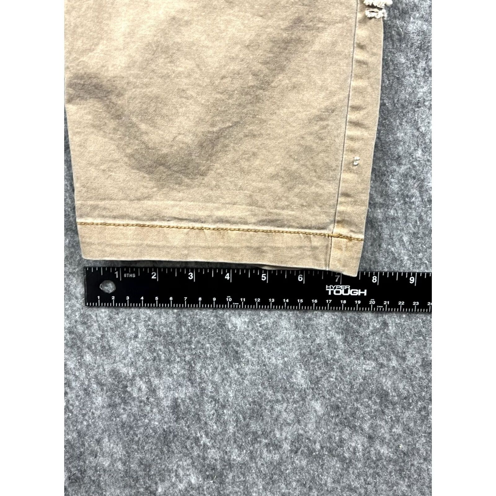 Old Navy Old Navy Men’s OG Chino Straight Leg Stretch Flat Front Khaki Pants L Regular Beige 90s Preppy Mens Pants Size US 33 - 6 Thumbnail