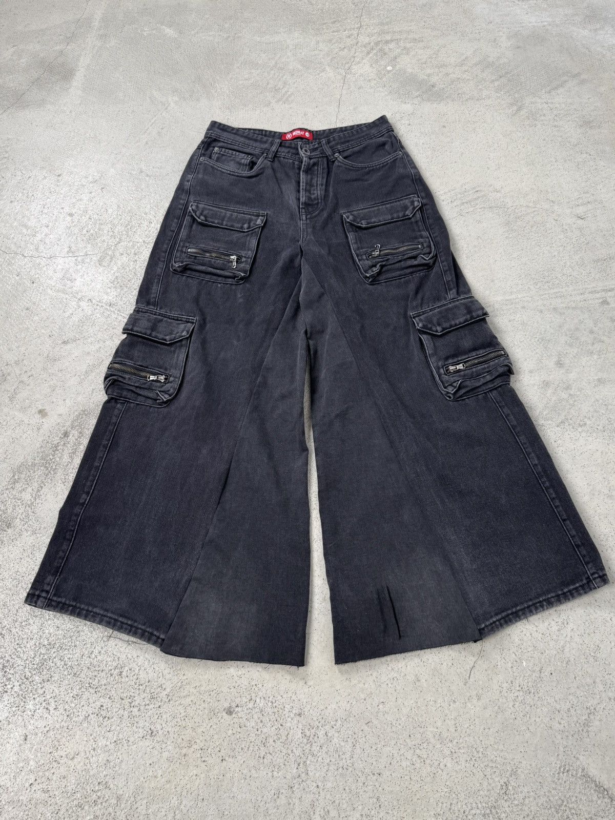 Other Extra Oversized Cargo Jeans Size US 36 / EU 52 - 2 Thumbnail