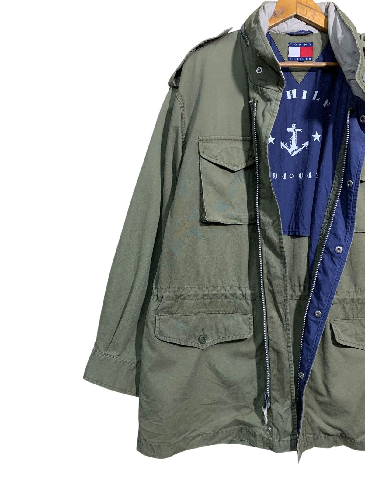 Tommy Hilfiger 🔥T.HILFIGER M-65 FIELD JACKETS MILITARY Size US L / EU 52-54 / 3 - 2 Thumbnail