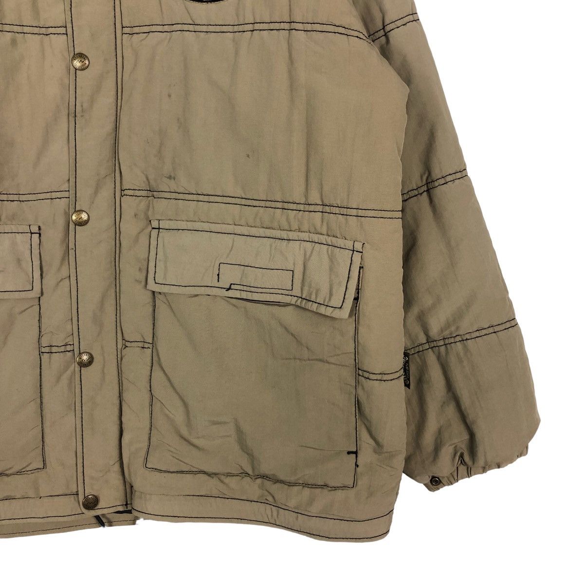 Japanese Brand 🔥Vintage Down Puffer Jacket Billabong Streetwear Design Size US M / EU 48-50 / 2 - 5 Thumbnail
