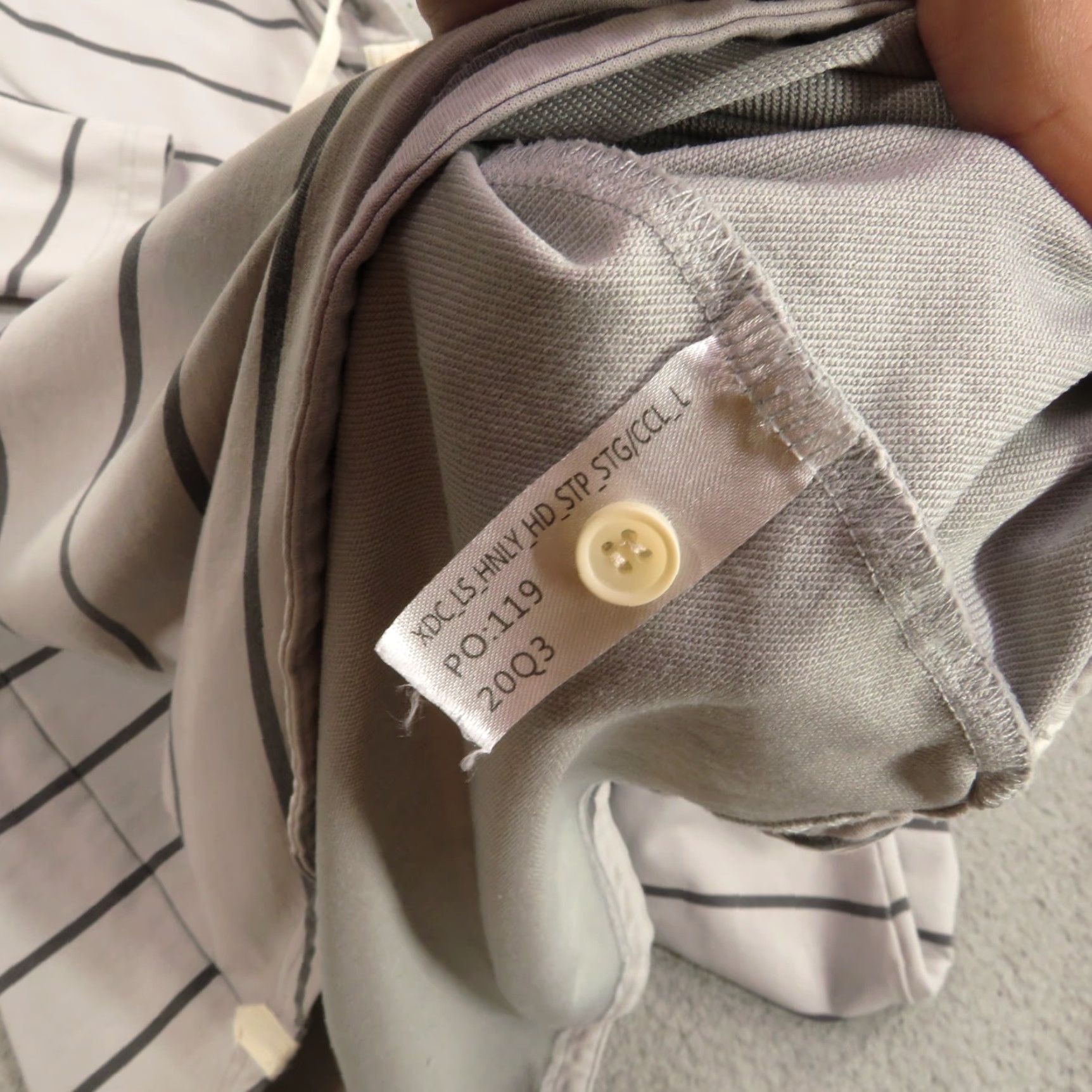Vintage BYLT Drop Lux Henley Shirt Mens L Hooded Long Sleeve Hoodie Drop Curve Shirt Mens L Gray Henley Capable Bylt Size US L / EU 52-54 / 3 - 4 Thumbnail
