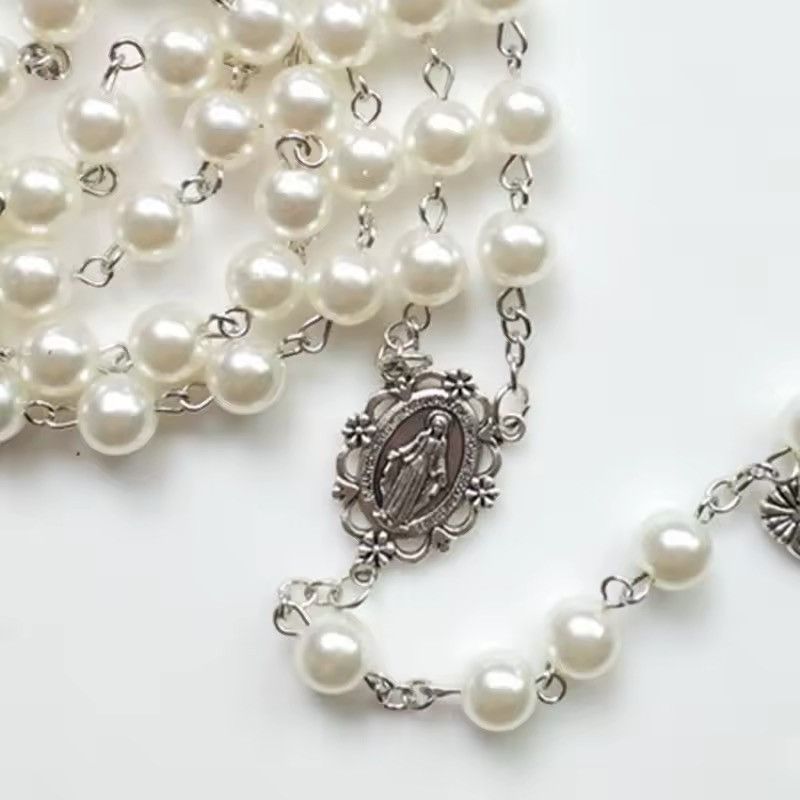 Other cross rosary Bead Necklace Size ONE SIZE - 3 Thumbnail