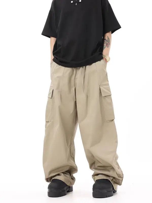Japanese Brand Vintage Street Multi-Pocket Loose Fit Casual Work Pants Size US 28 / EU 44 - 3 Thumbnail