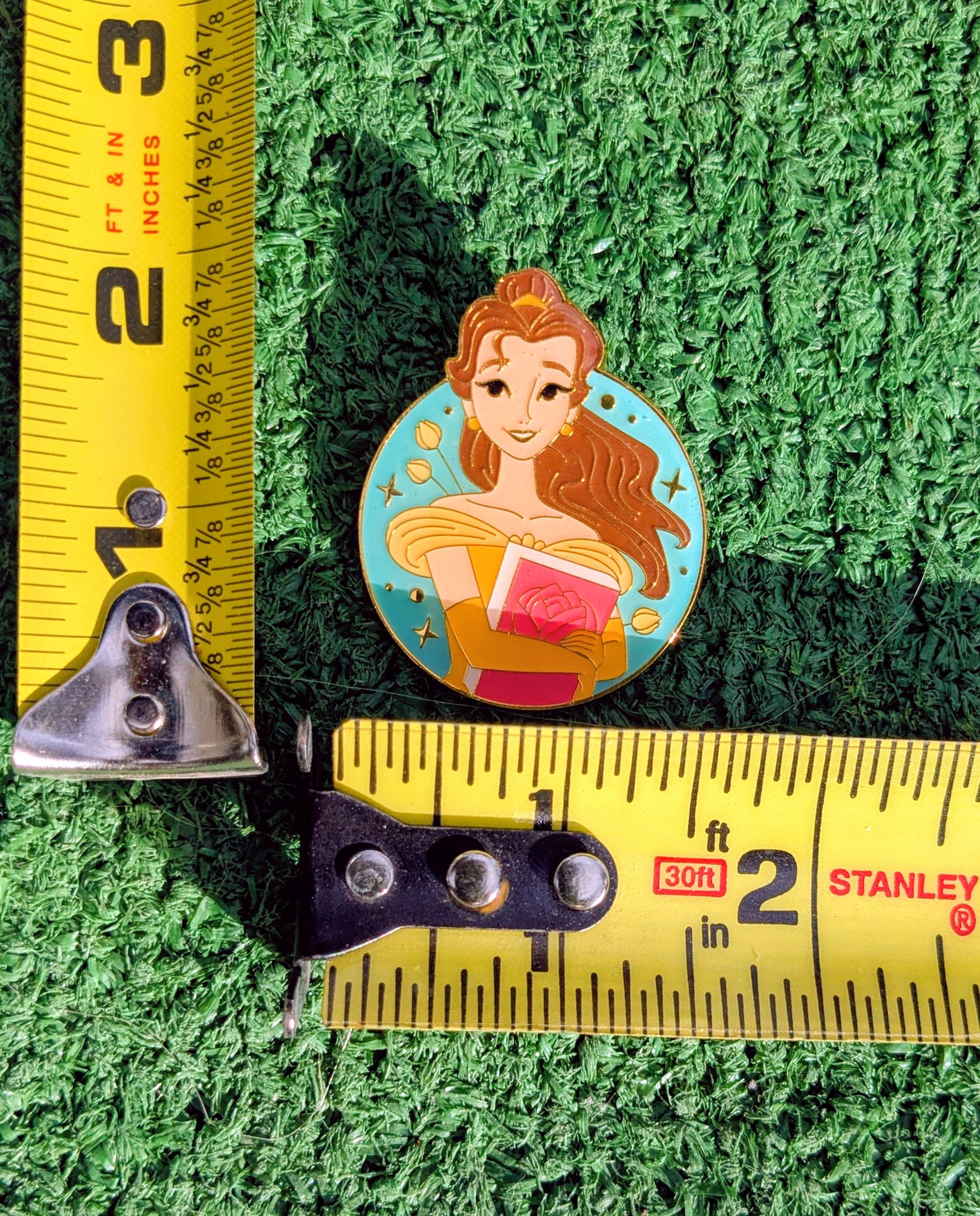 Other Loungefly Portrait Beauty & The Beast Belle Book Disney Pin Size ONE SIZE - 3 Thumbnail