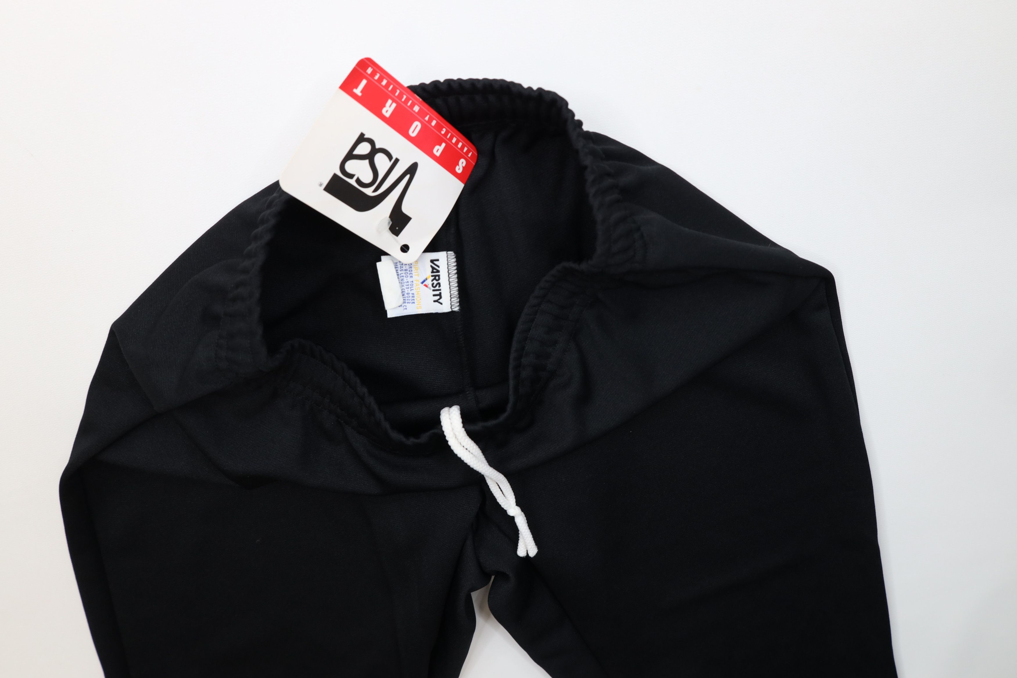 Vintage Deadstock Vintage 90s Streetwear Wide Leg Pants Black USA Size 24" / US 00 / IT 34 - 5 Thumbnail