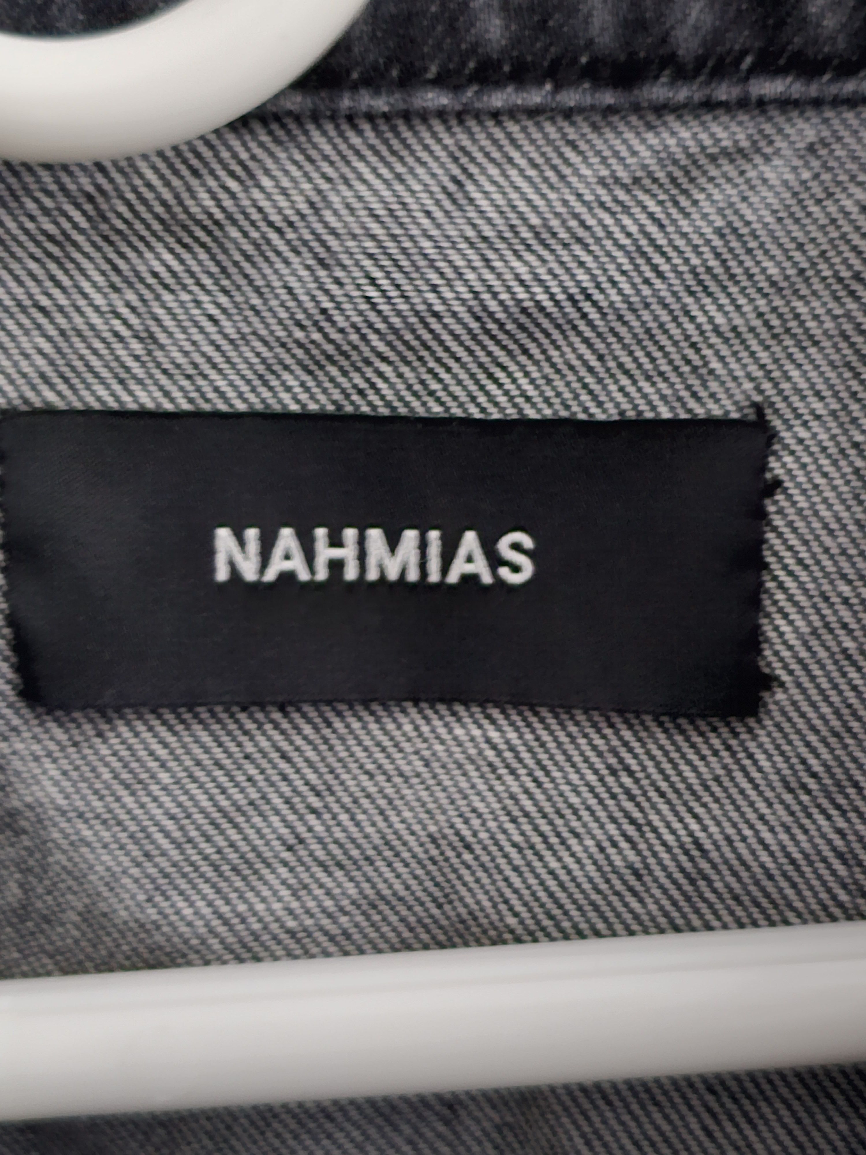 Nahmias Nahmias Heart Patch Work Denim Shirt Size US XXL / EU 58 / 5 - 15 Thumbnail