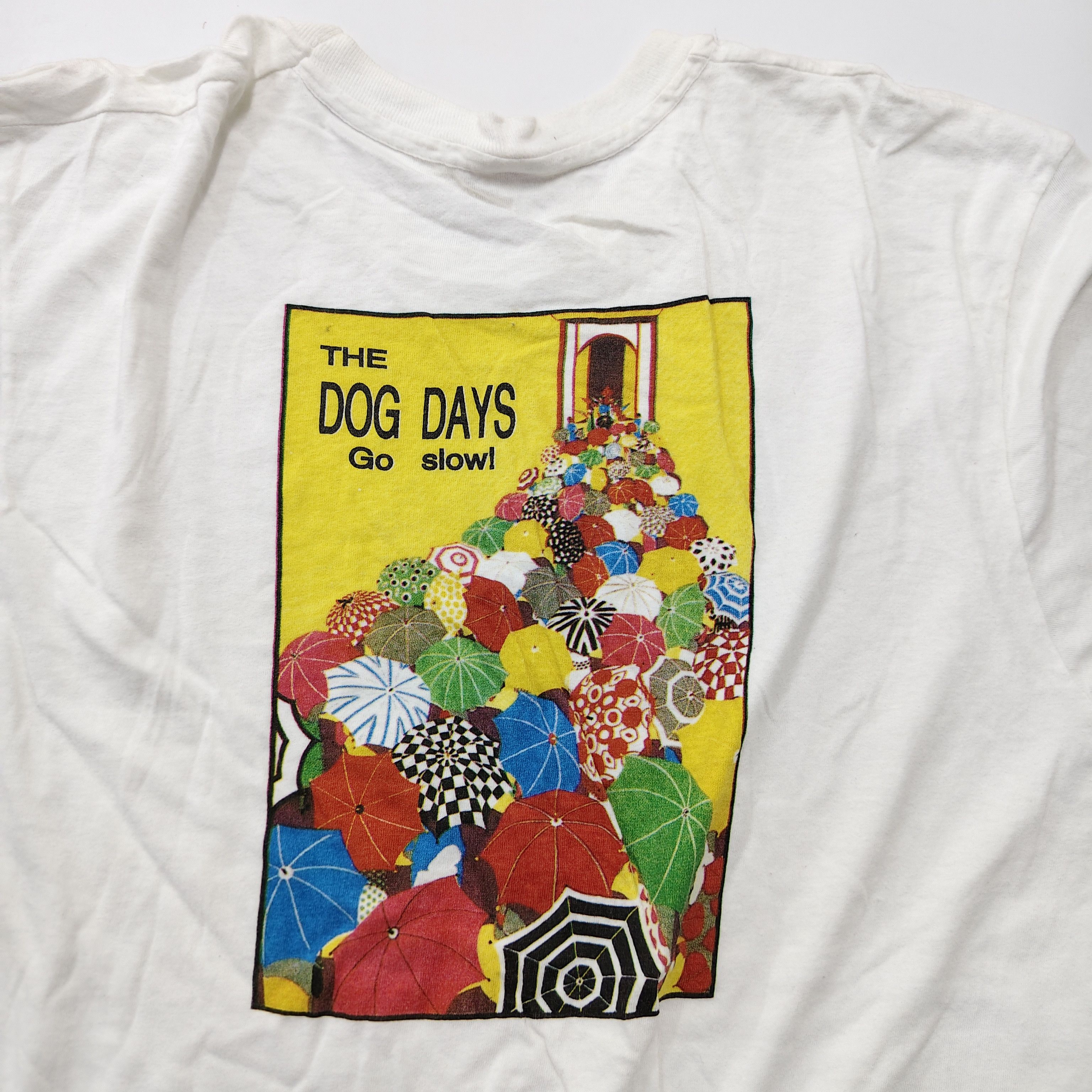 Vintage Vintage The Dog Days Go Slow Art Umbrellas Photo #E Size US L / EU 52-54 / 3 - 3 Thumbnail