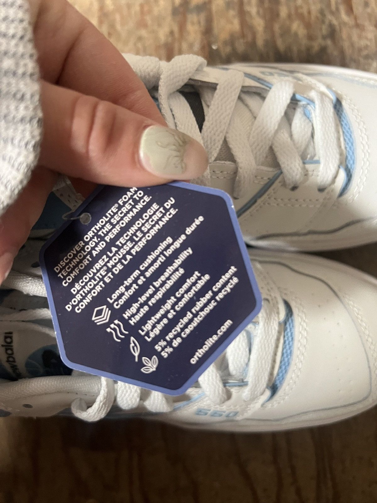 New Balance New Balance 550 Sky Blue/White Size US 6.5 / IT 36.5 - 9 Thumbnail