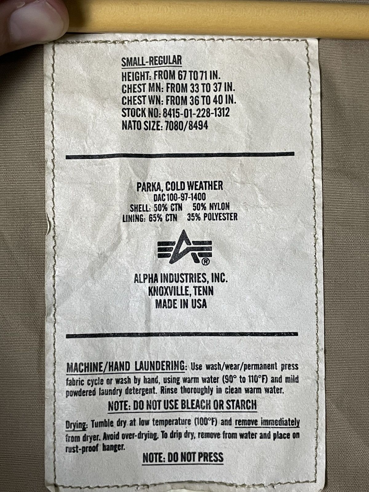 Alpha Industries × Vintage Alpha Industries x Vintage Hooded Parkas (32) Size US M / EU 48-50 / 2 - 11 Thumbnail