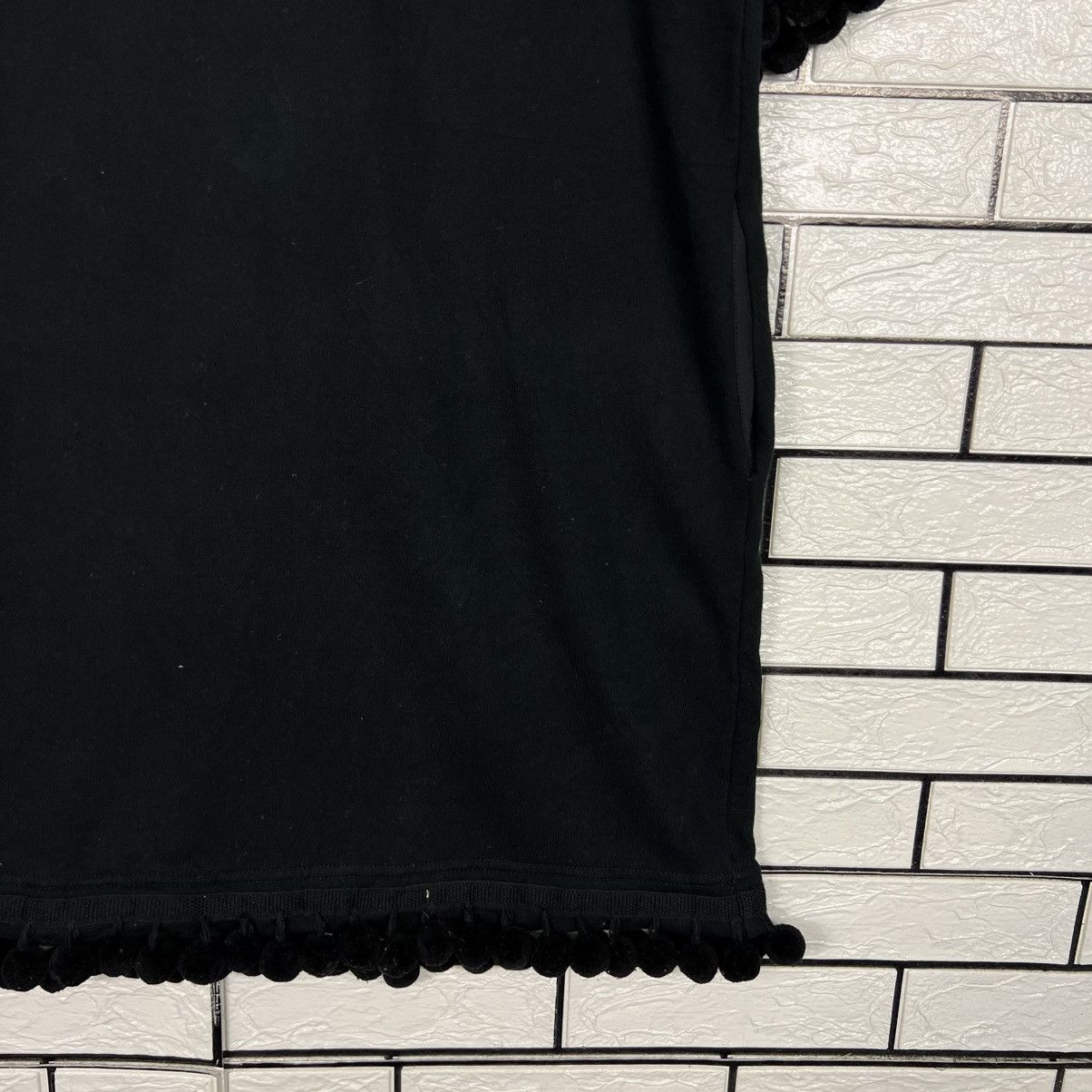 Marc Jacobs MARC JACOBS Black Half Zip on Back Long Shirt #4237-C193 Size S / US 4 / IT 40 - 8 Thumbnail
