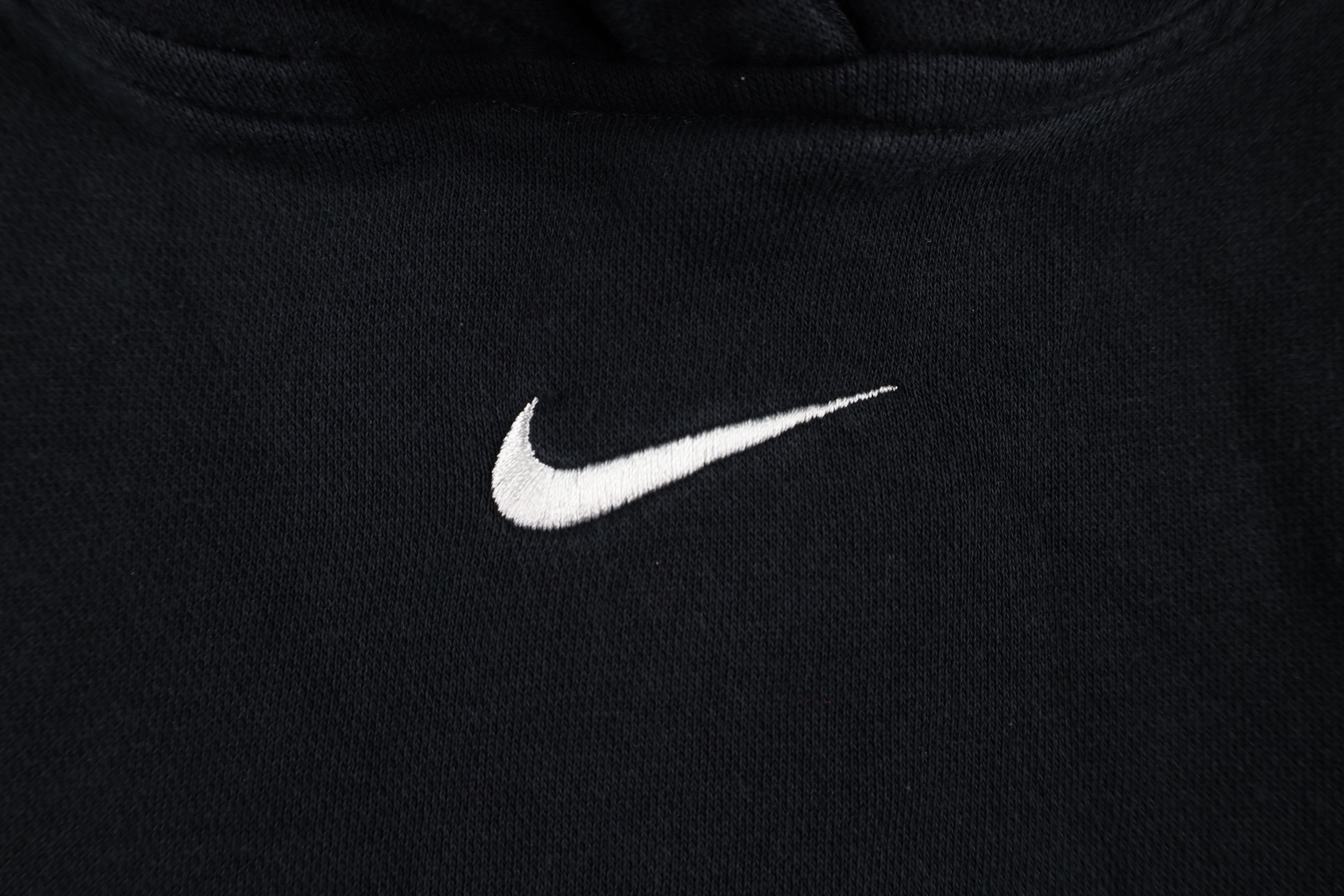 Nike Vintage Nike Scott Center Swoosh Hoodie Sweatshirt Black Size US S / EU 44-46 / 1 - 4 Thumbnail