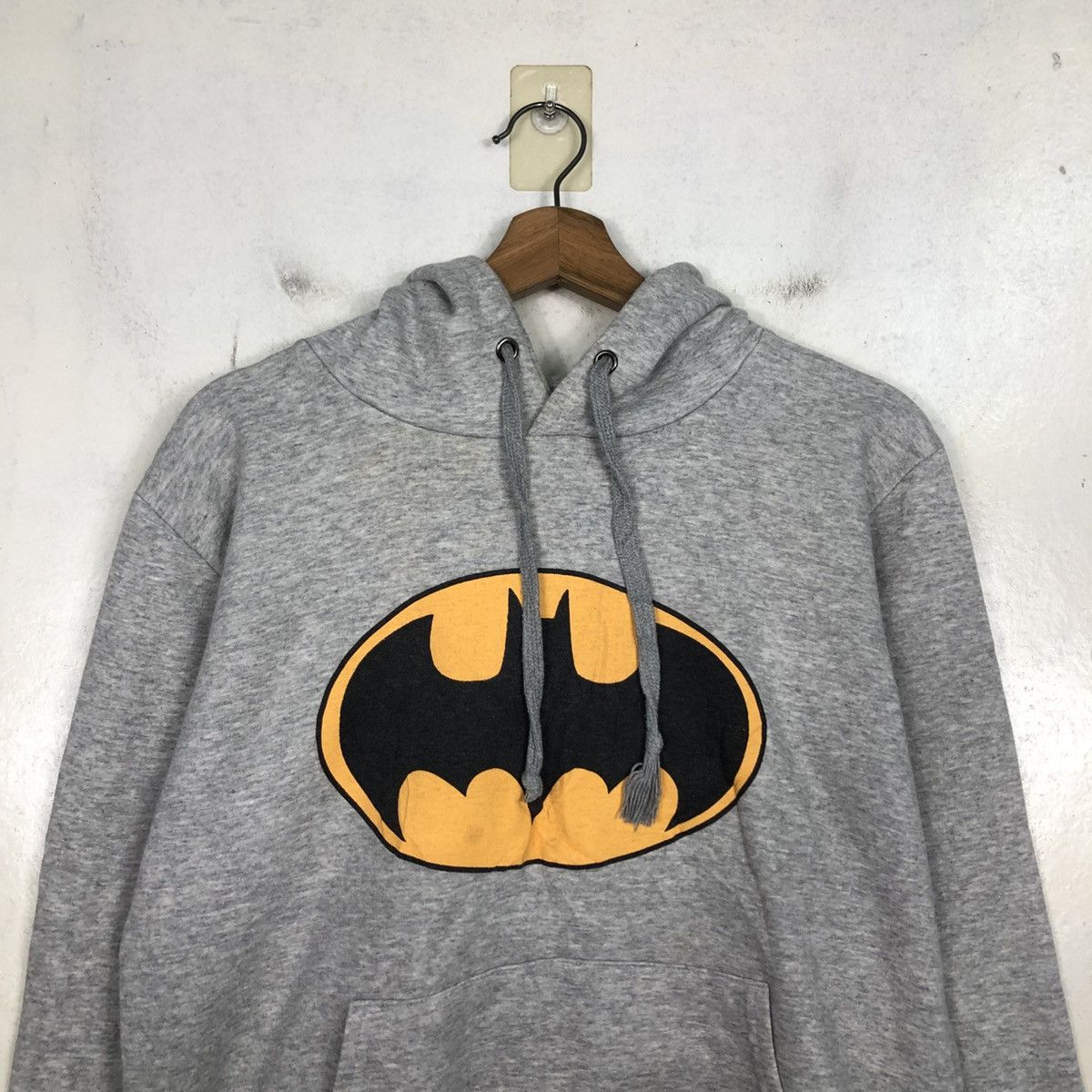 Japanese Brand 📌Vintage Hoodie Pull Over Batman Big Logo Size US M / EU 48-50 / 2 - 14 Thumbnail
