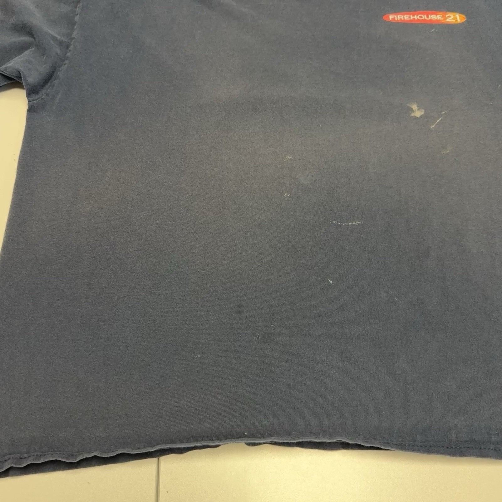 Vintage VTG Pacific Beach Fire Station T Shirt Mens XXL 26x26.5 Blue Size US XXL / EU 58 / 5 - 7 Thumbnail