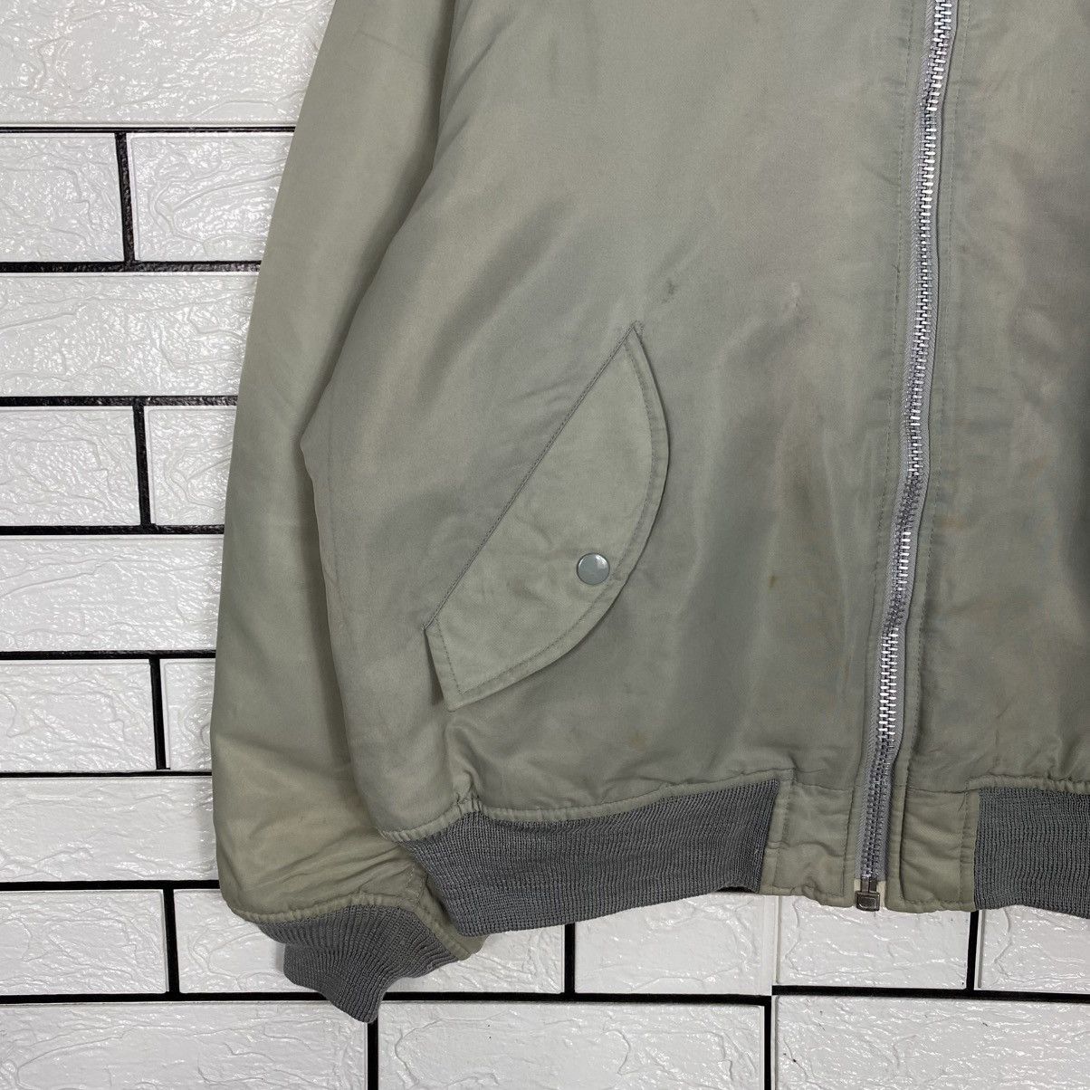 Japanese Brand 📌Vintage Ma-1 Bomber Jacket Military Unbranded Issey Miyake Size US L / EU 52-54 / 3 - 5 Thumbnail
