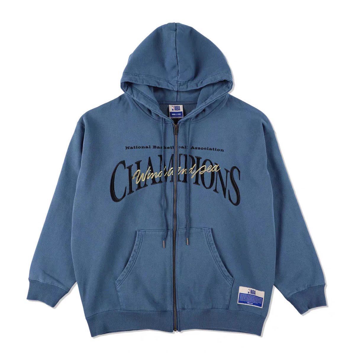 NBA WDS-NBA Heavyweight Denim Dark Blue Sweatshirt Ｑ22 Size US XL / EU 56 / 4 - 1 Thumbnail