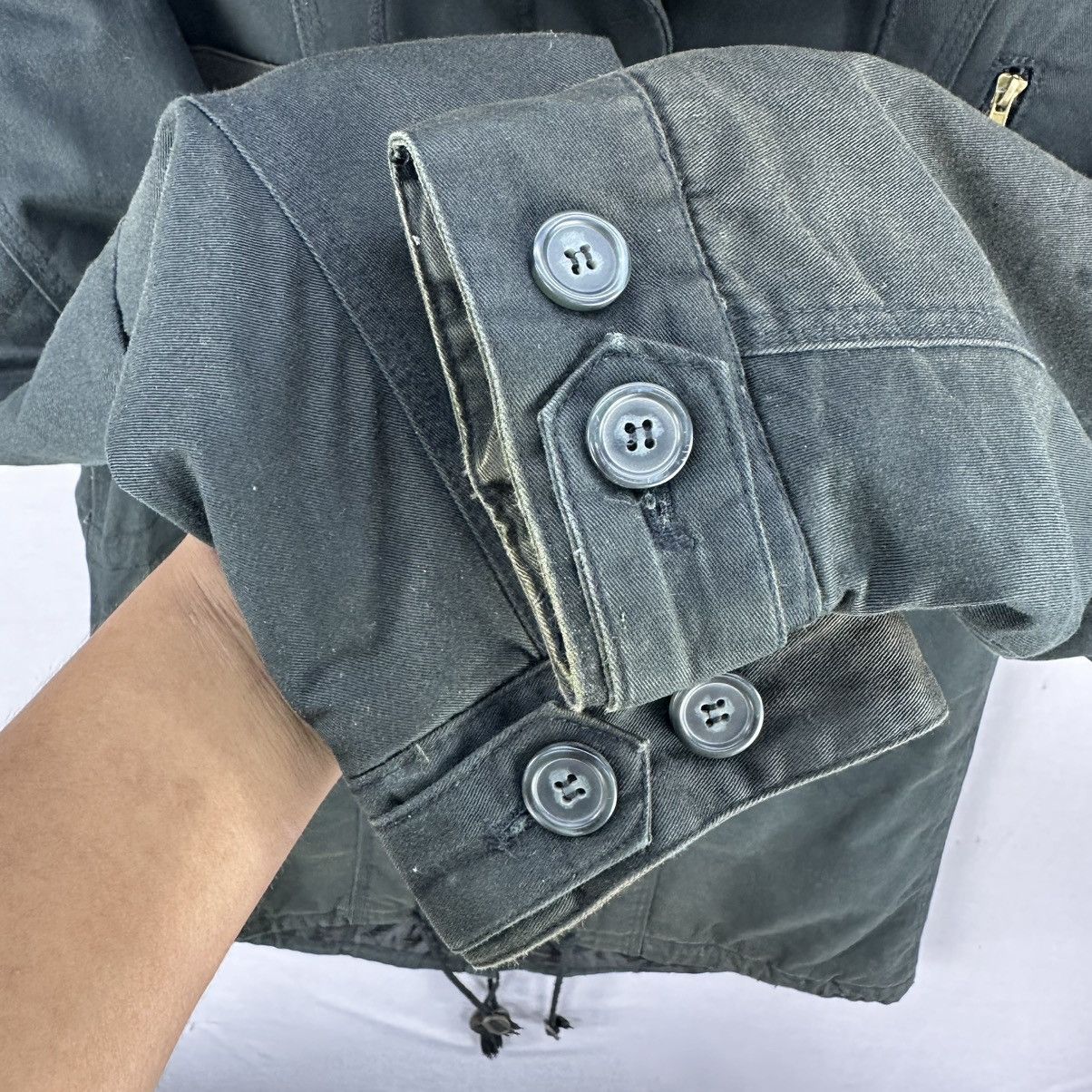 Japanese Brand Vintage If Six Was Nine Punk Fishtail Parka Jacket for Women Size S / US 4 / IT 40 - 10 Thumbnail