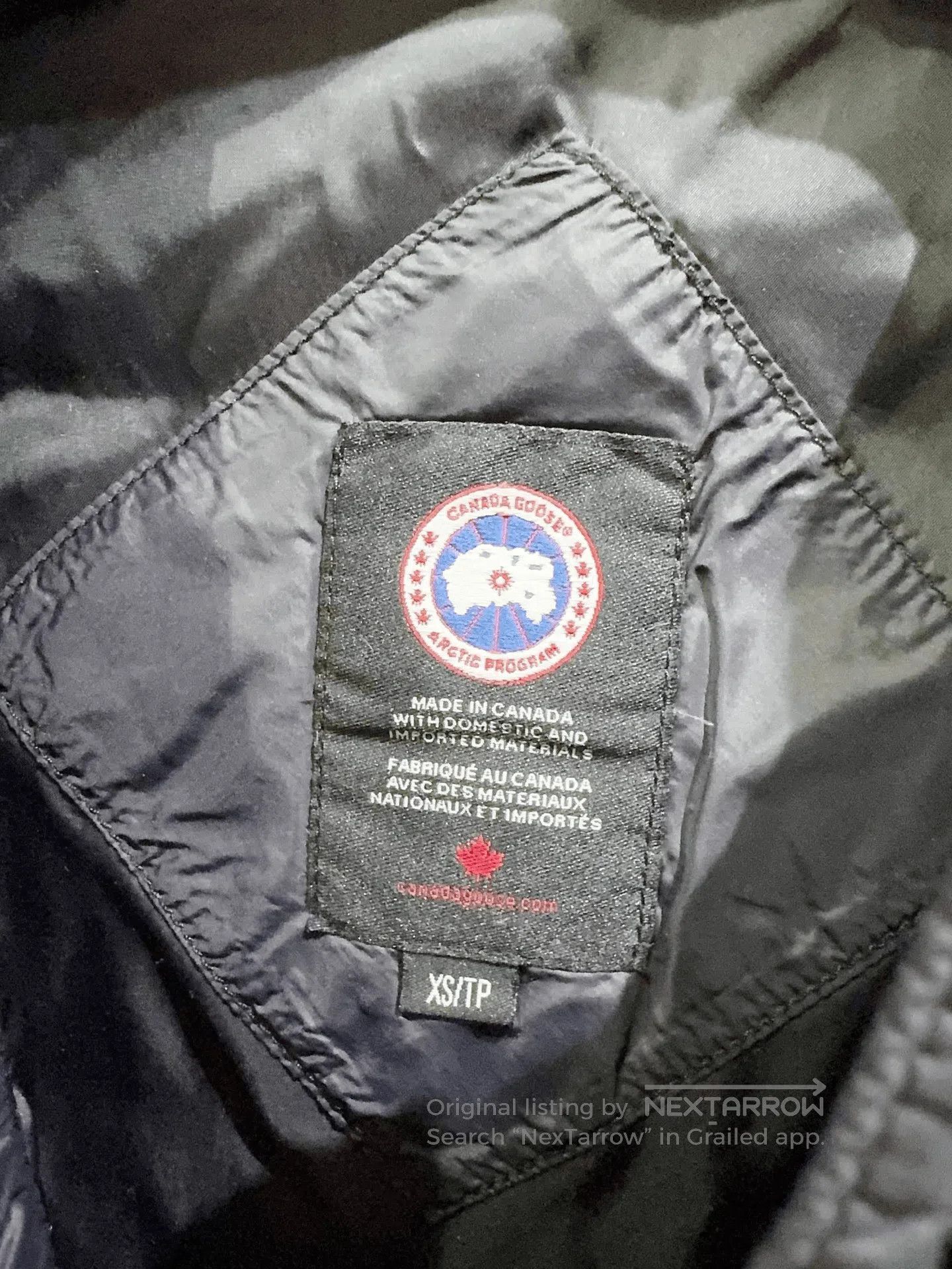 Canada Goose Canada Goose Dark Blue Down Jacket. Size XS / US 0-2 / IT 36-38 - 3 Thumbnail