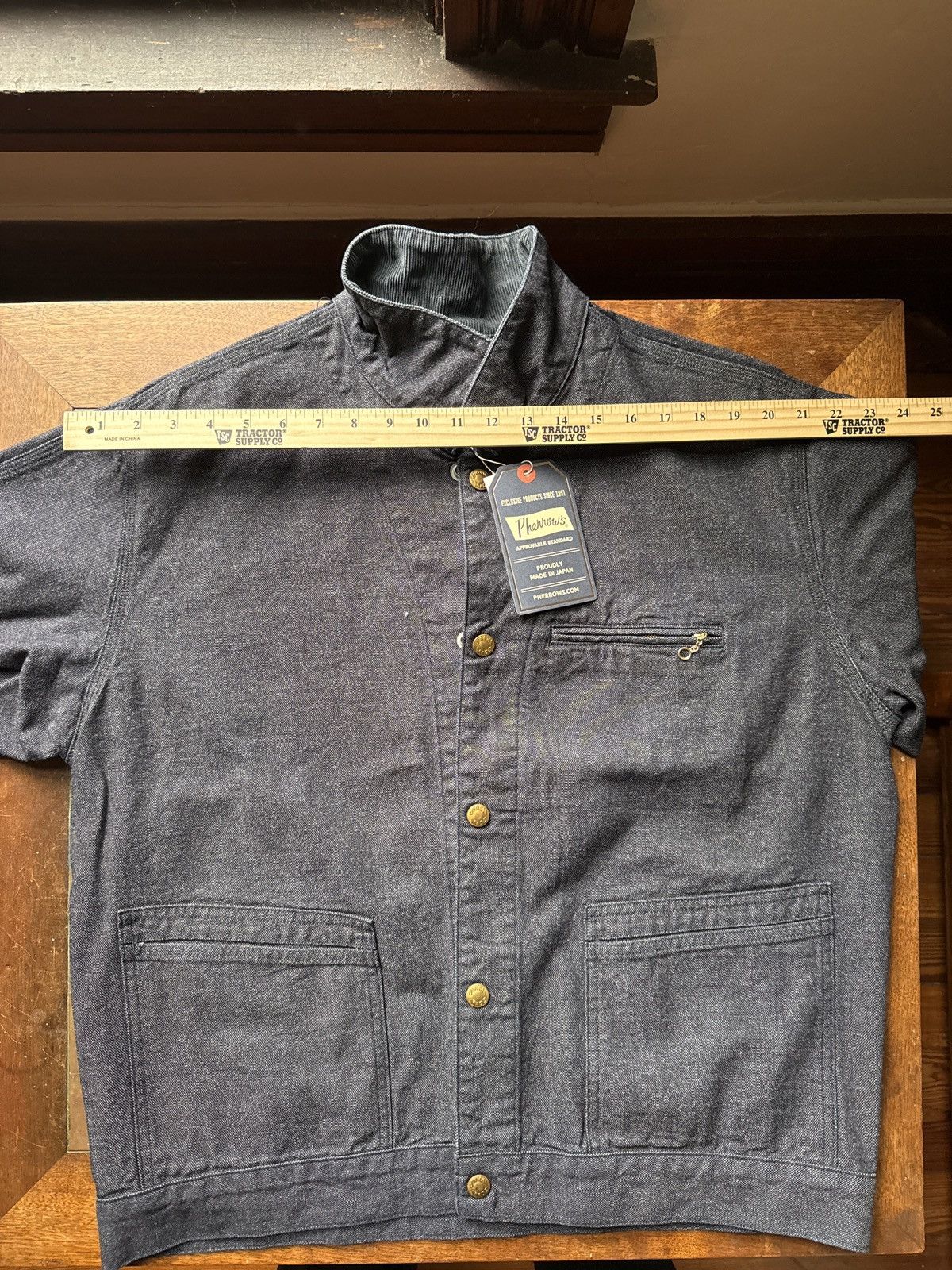 Pherrow's Pherrow’s Indigo Painters Work Jacket Size US XL / EU 56 / 4 - 2 Thumbnail