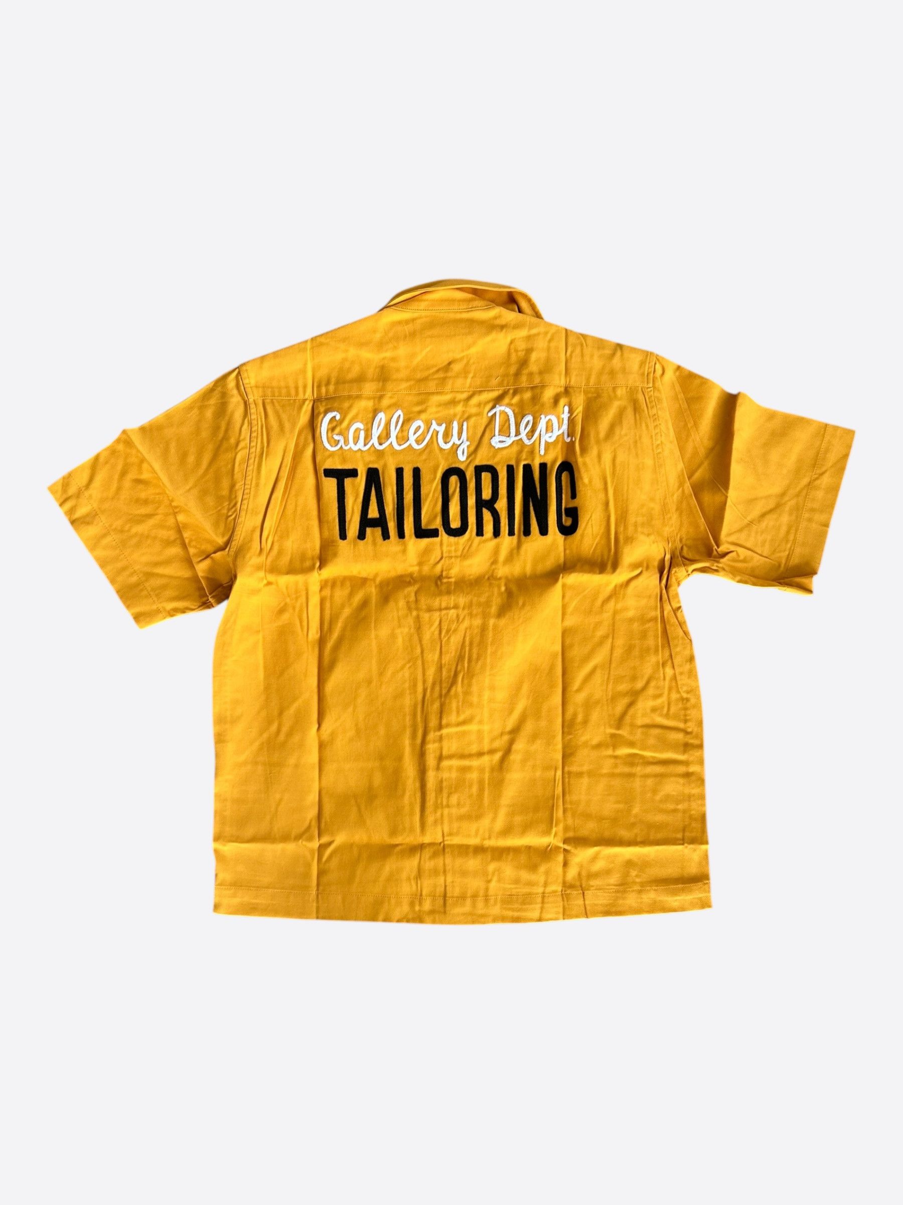 Gallery Dept. Yellow Atelier Parker Short Sleeve Button Up Shirt Size US S / EU 44-46 / 1 - 2 Thumbnail