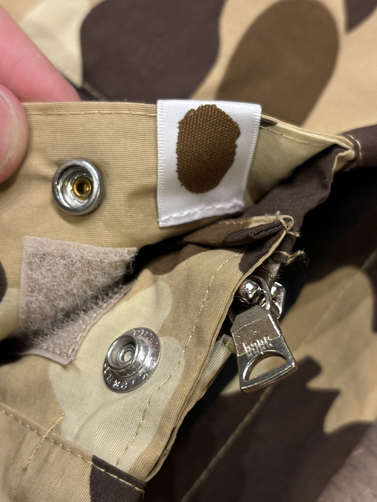 Bape Bape Beige Camo Snowboard Breaker Jacket Size US M / EU 48-50 / 2 - 4 Thumbnail