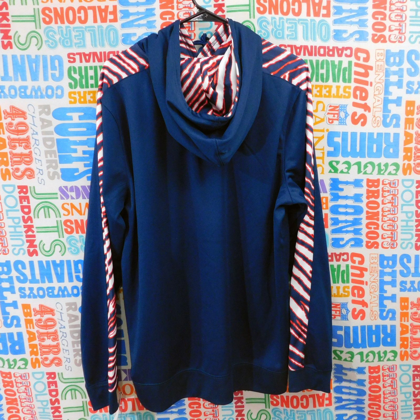 NFL NFL New England Patriots Zubaz Hoodie Size L New With Tags Size US L / EU 52-54 / 3 - 2 Thumbnail
