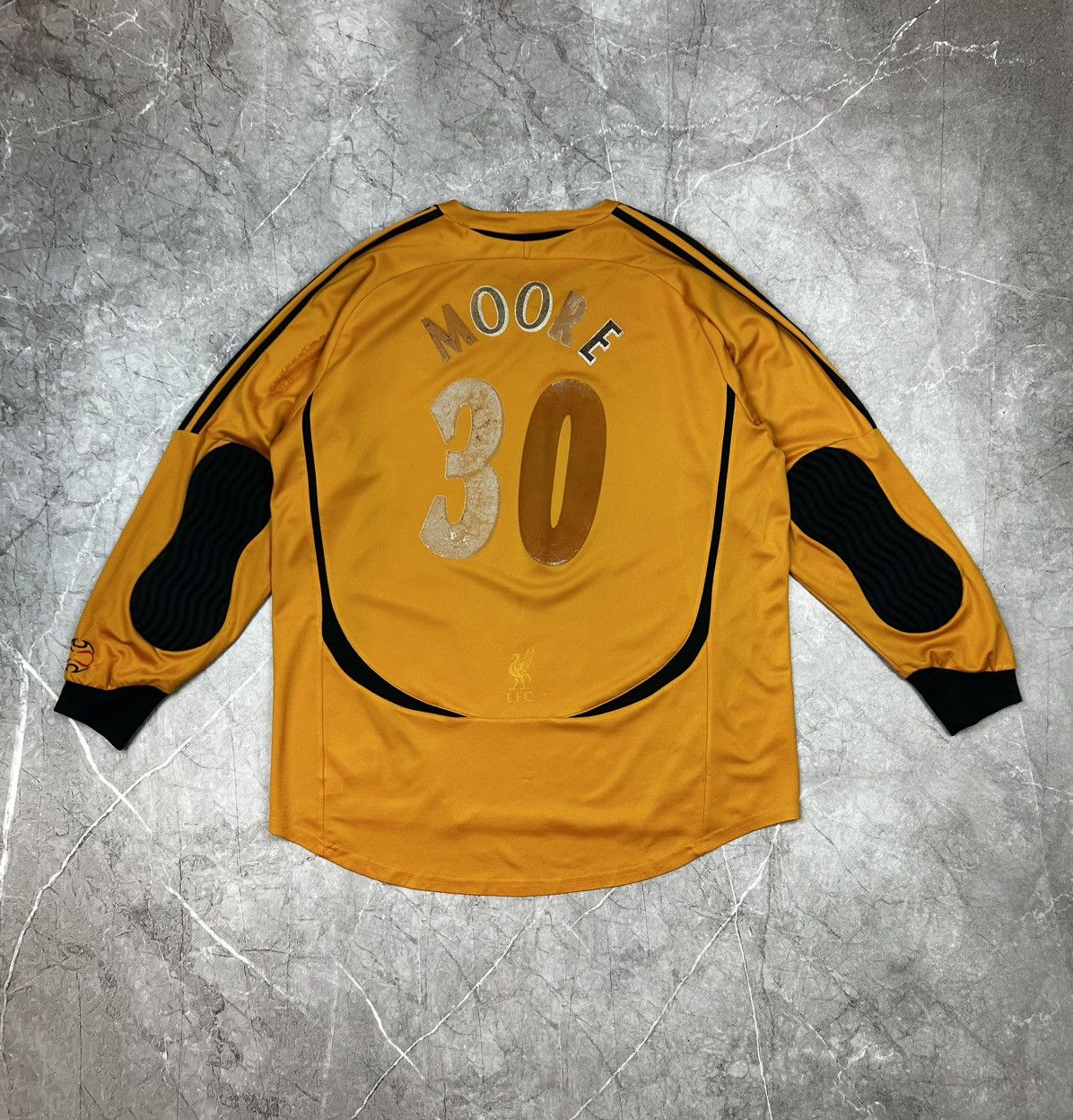 Adidas Liverpool Goalkeeper Moore 30 2006 Soccer 1 Adidas Jersey Size US XL / EU 56 / 4 - 2 Thumbnail