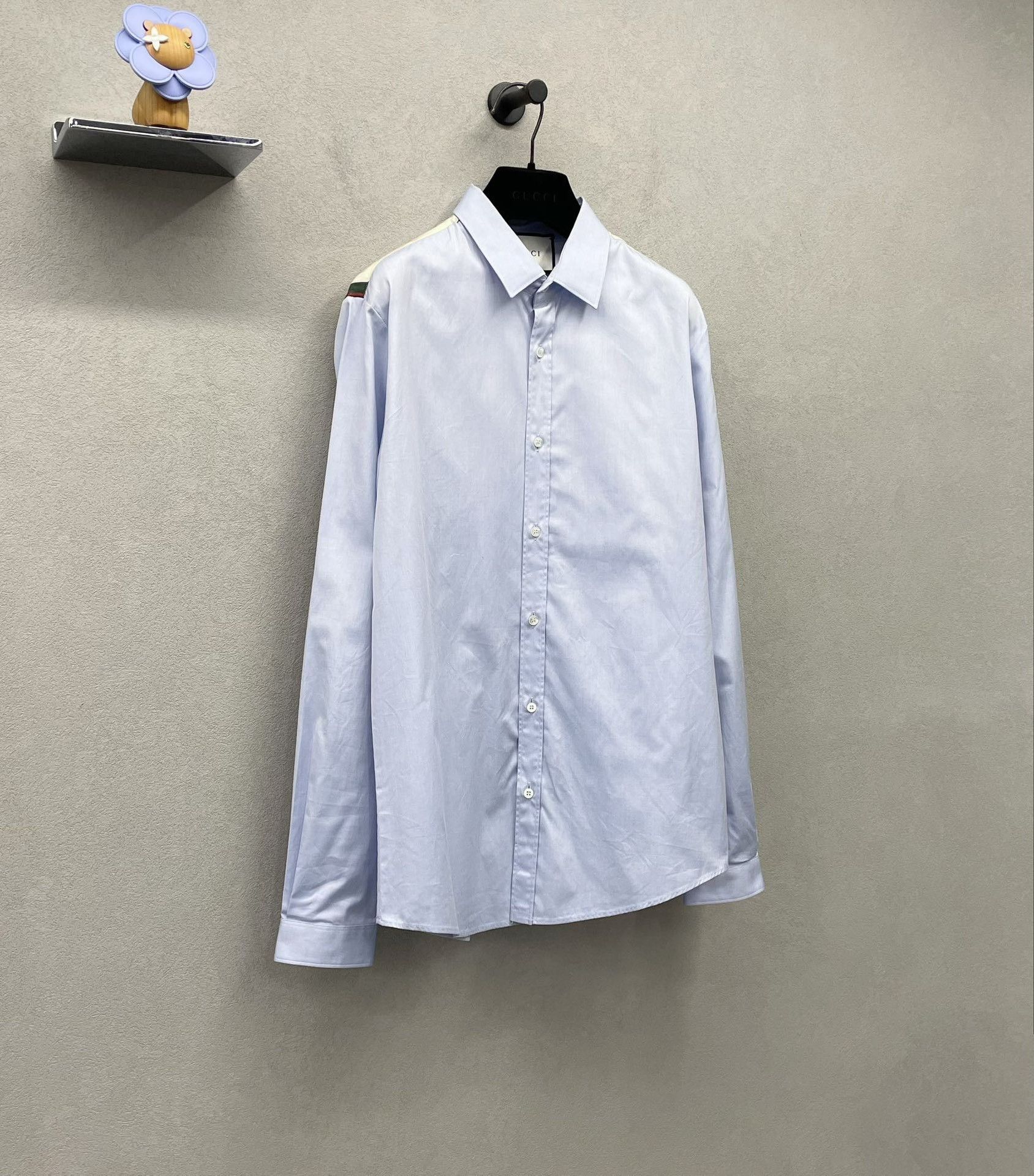 Gucci Gucci Size 38 Floral blue long-sleeved shirt 2501-Nextarrow Size US XXS / EU 40 - 3 Thumbnail